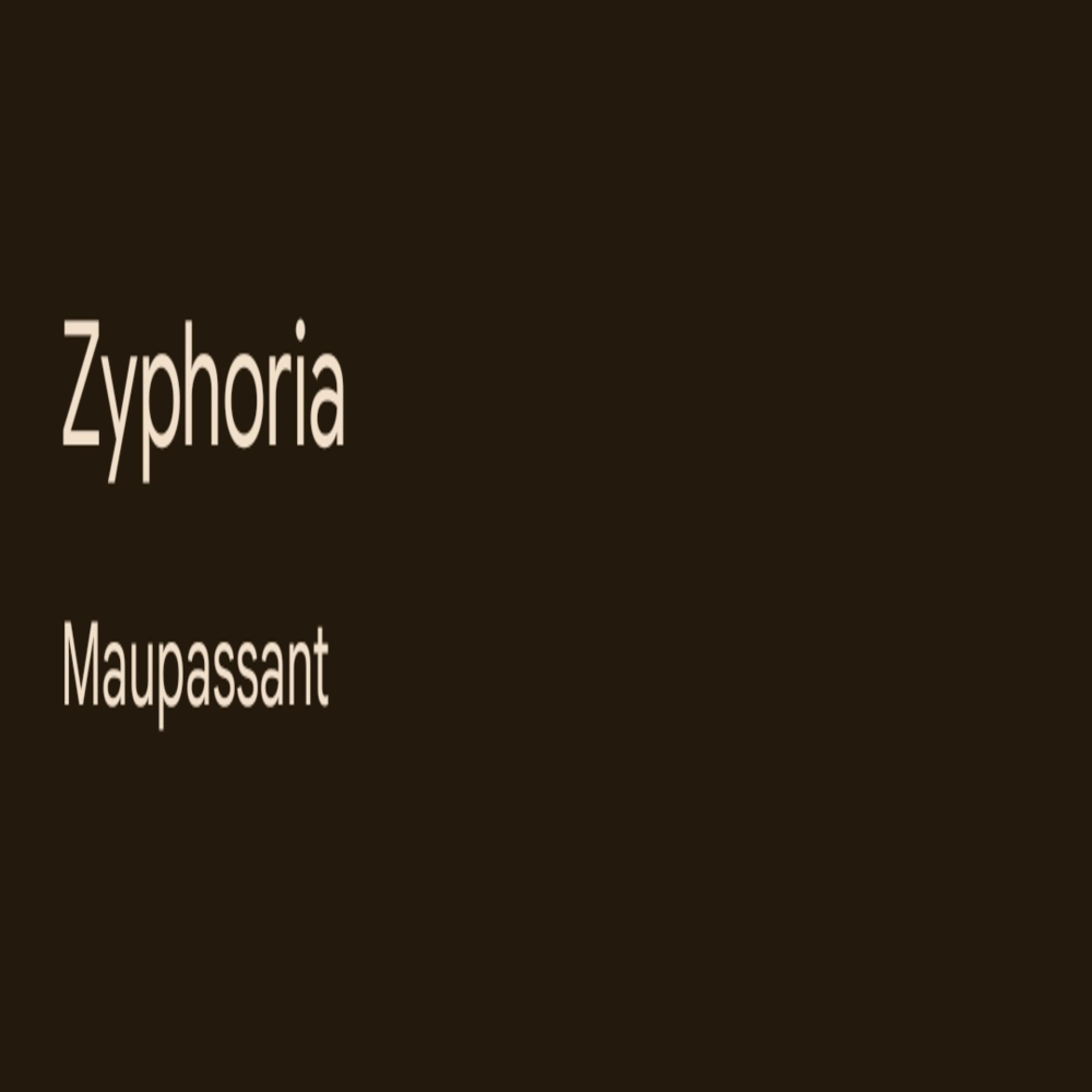 Релиз Maupassant