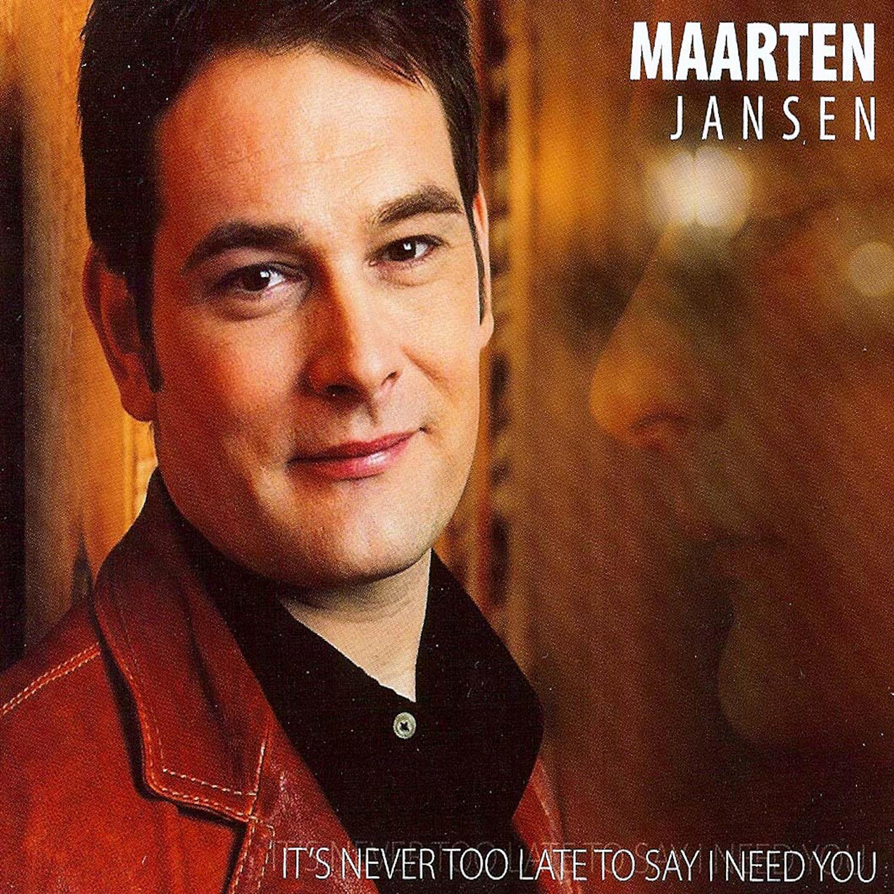 Постер альбома It's Never Too Late to Say I Need You