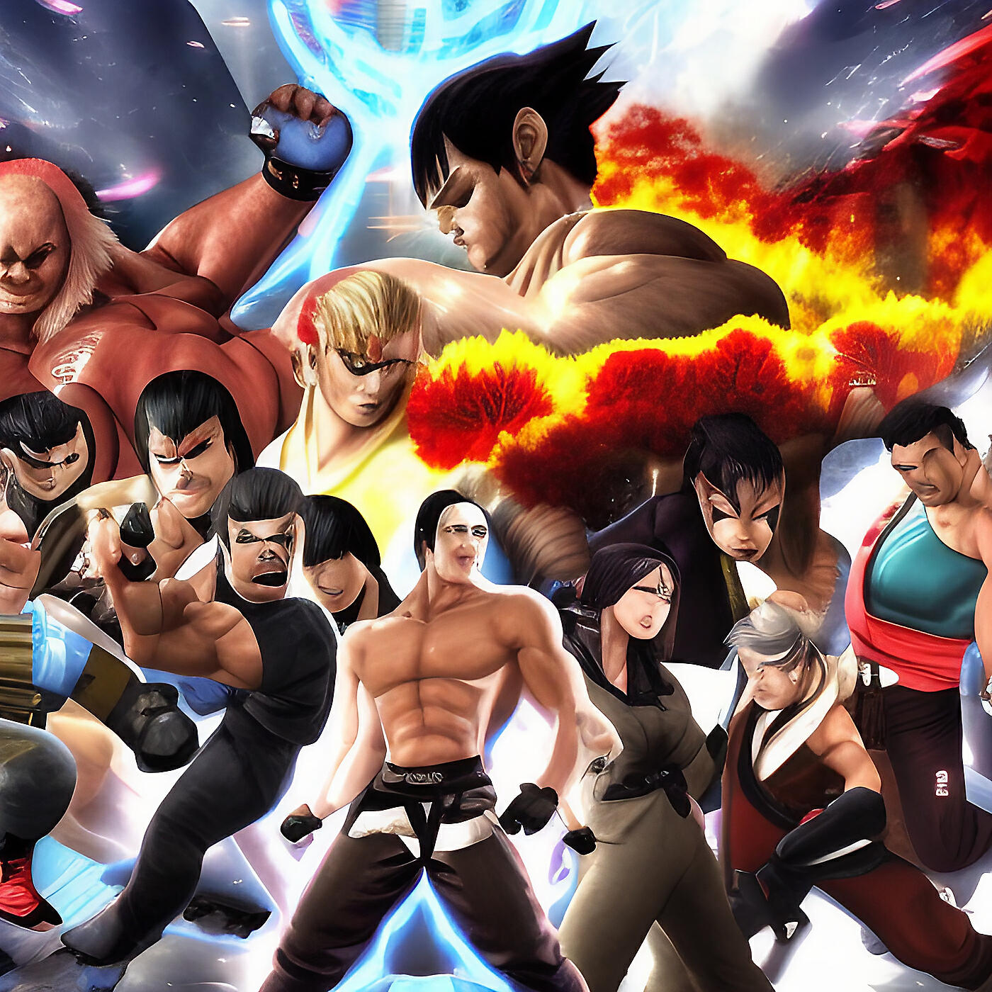 Релиз Tekken Mashup