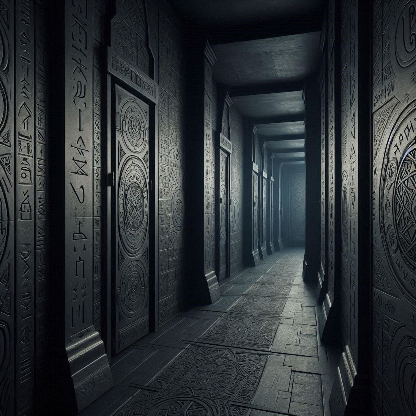 Постер альбома The Darkest Doorways