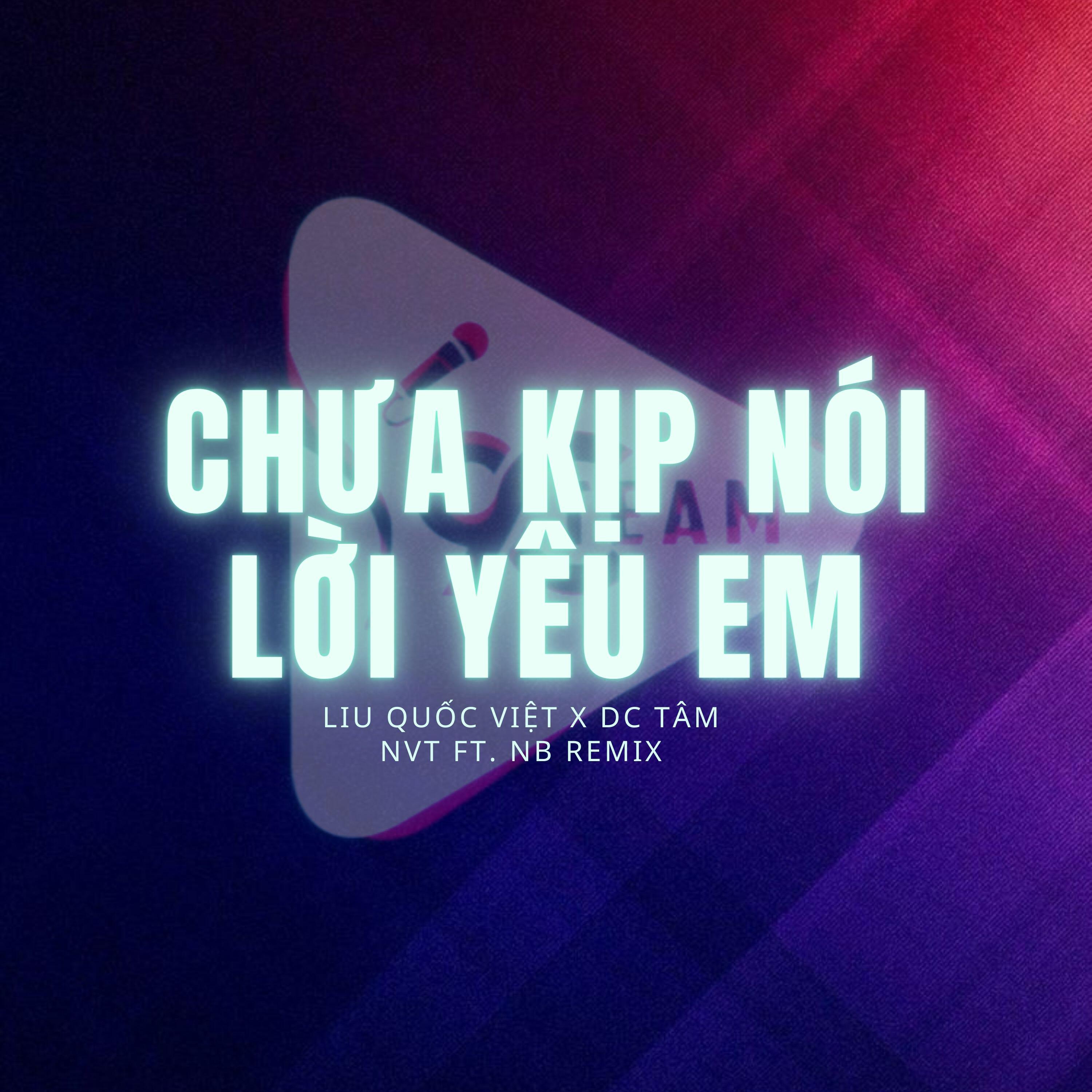 Релиз Chưa Kịp Nói Lời Yêu Em (Nvt X Nb Remix)