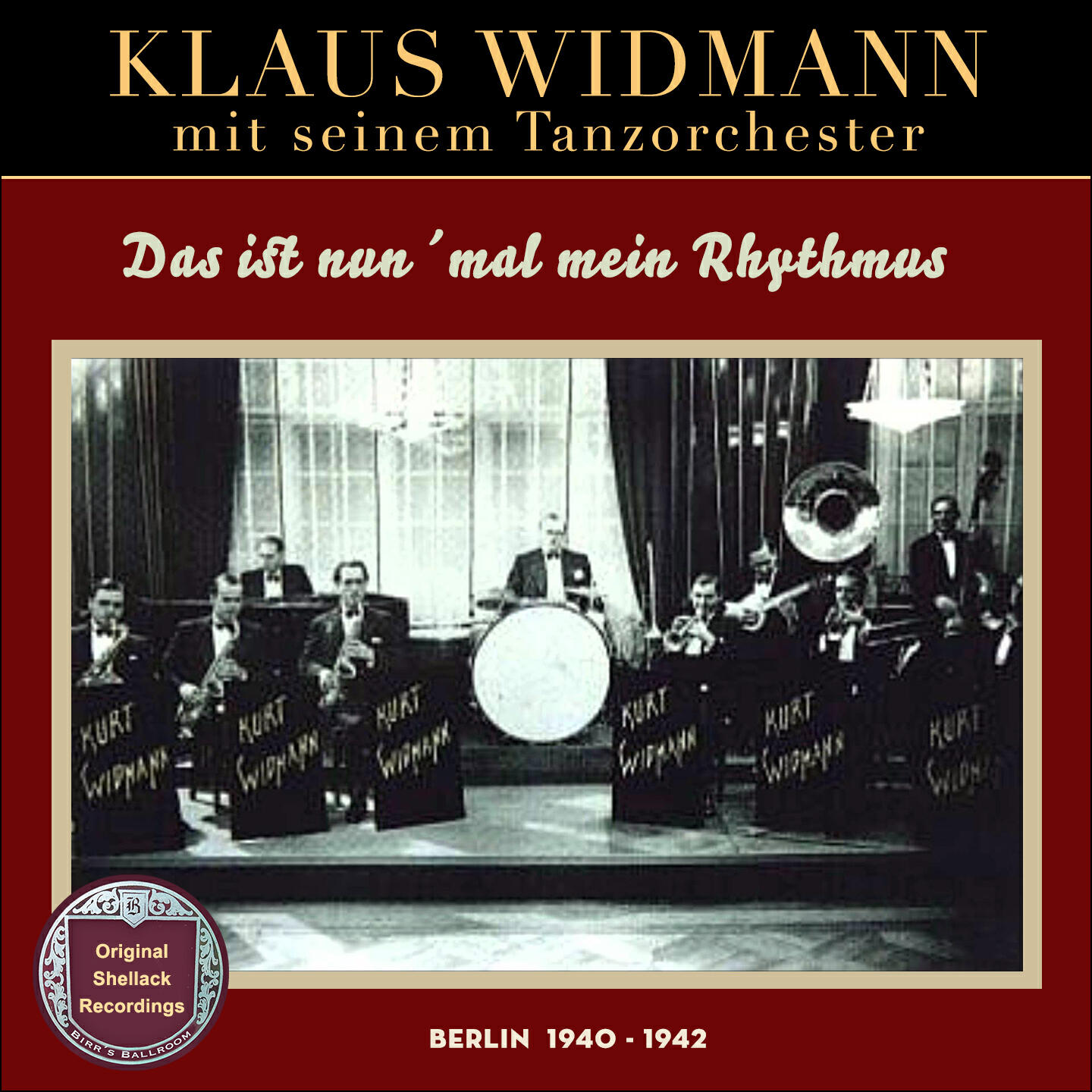 Kurt Widmann & seinem großen Tanzorchester