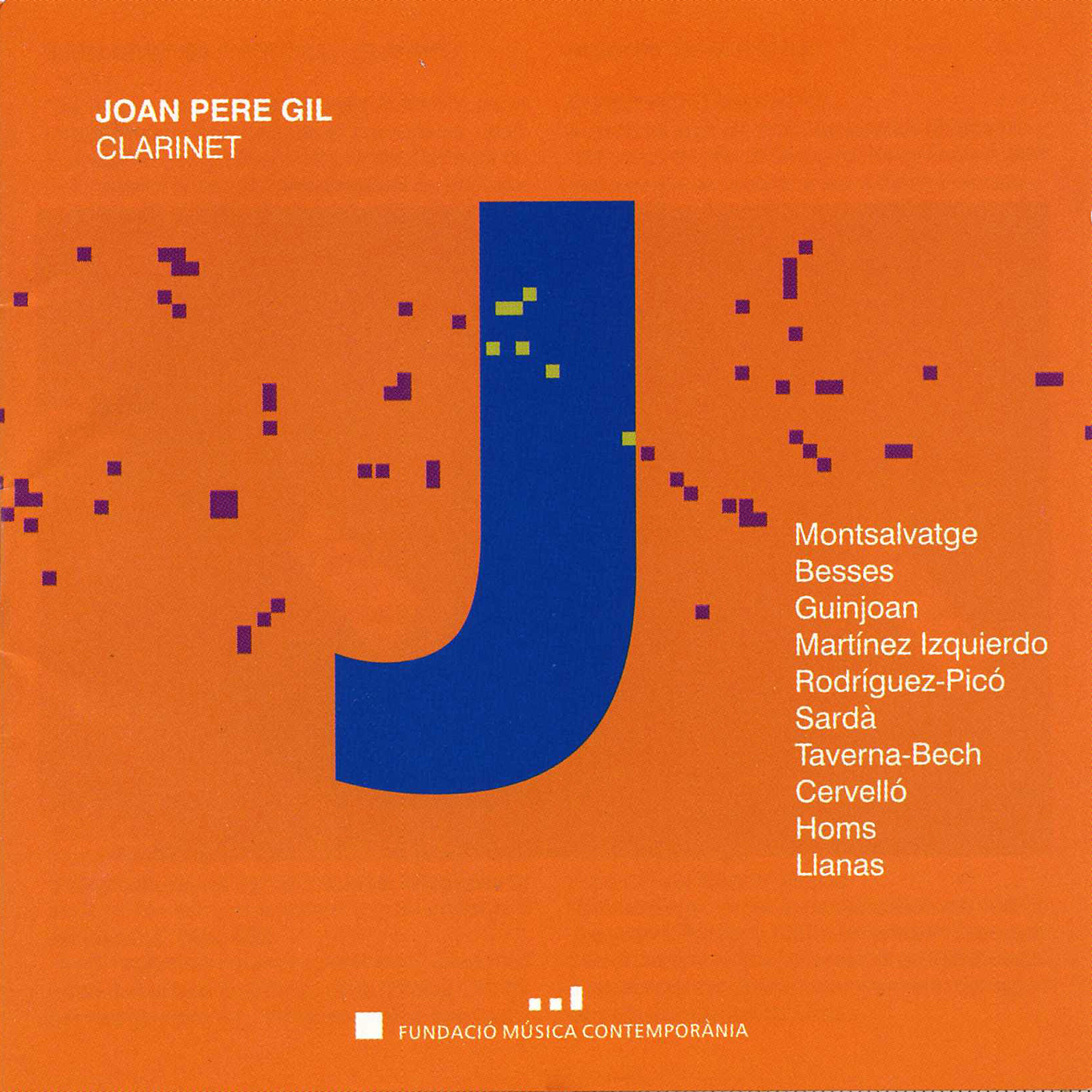 Релиз J - Joan Pere Gil - Clarinet