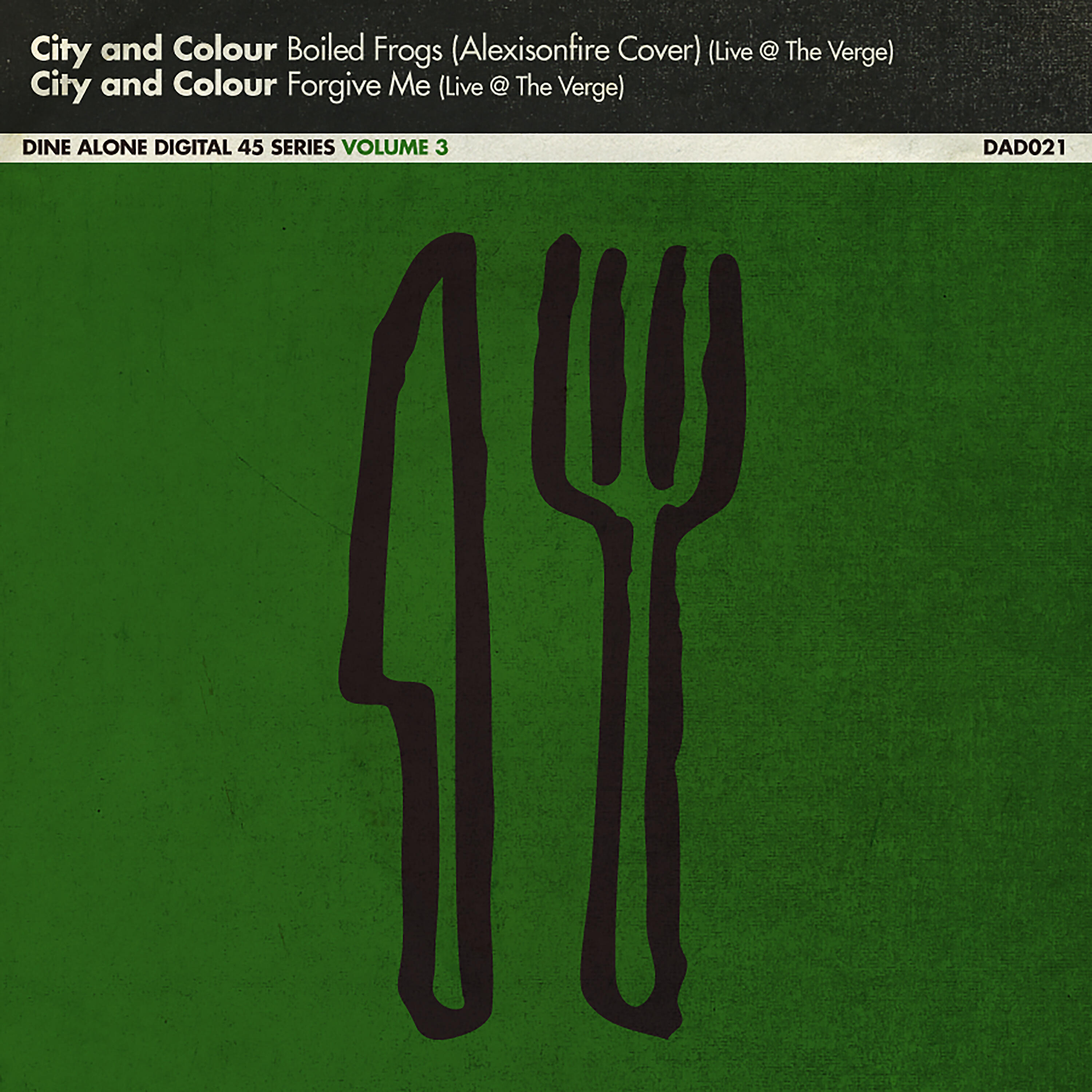Релиз Dine Alone Digital 45, Vol. 3 (Live @ The Verge)