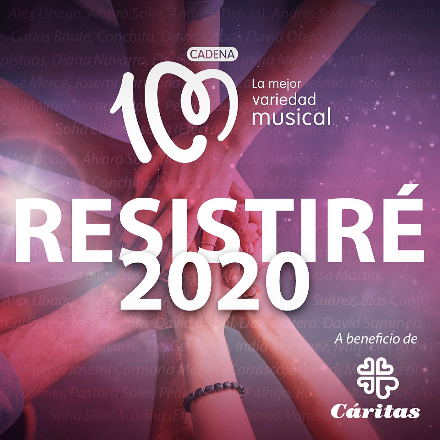 Resistiré 2020, Alex Ubago, Carlos Baute, Despistaos, Diana Navarro, Efecto Pasillo, Georgina, Mikel Erentxun, Nil Moliner, Rosana, Rulo y La Contrabanda, Alvaro Soler, Conchita, David Bisbal, David Otero, David Summers, Dvicio, Efecto Mariposa, Ele, Indi