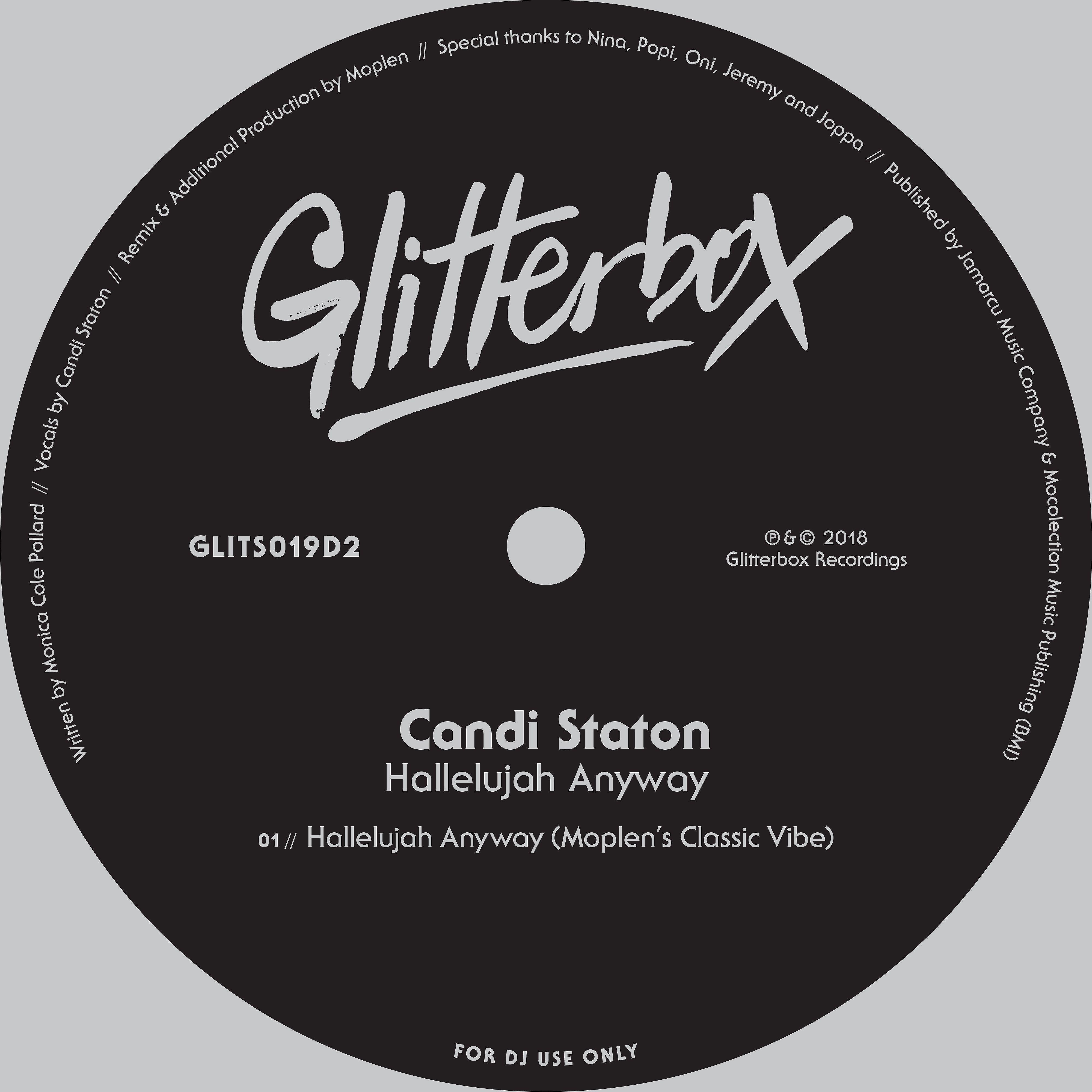 Скачать песню Candi Staton - Hallelujah Anyway (Moplen's Classic Vibe) бесплатно в MP3 для Android и iOS