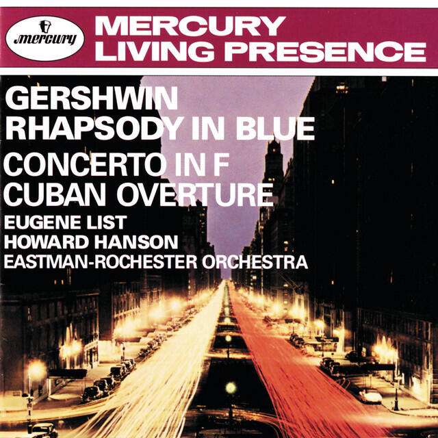 Релиз Gershwin: Rhapsody in Blue; Concerto in F; Cuban Overture / Sousa: The Stars & Stripes Forever