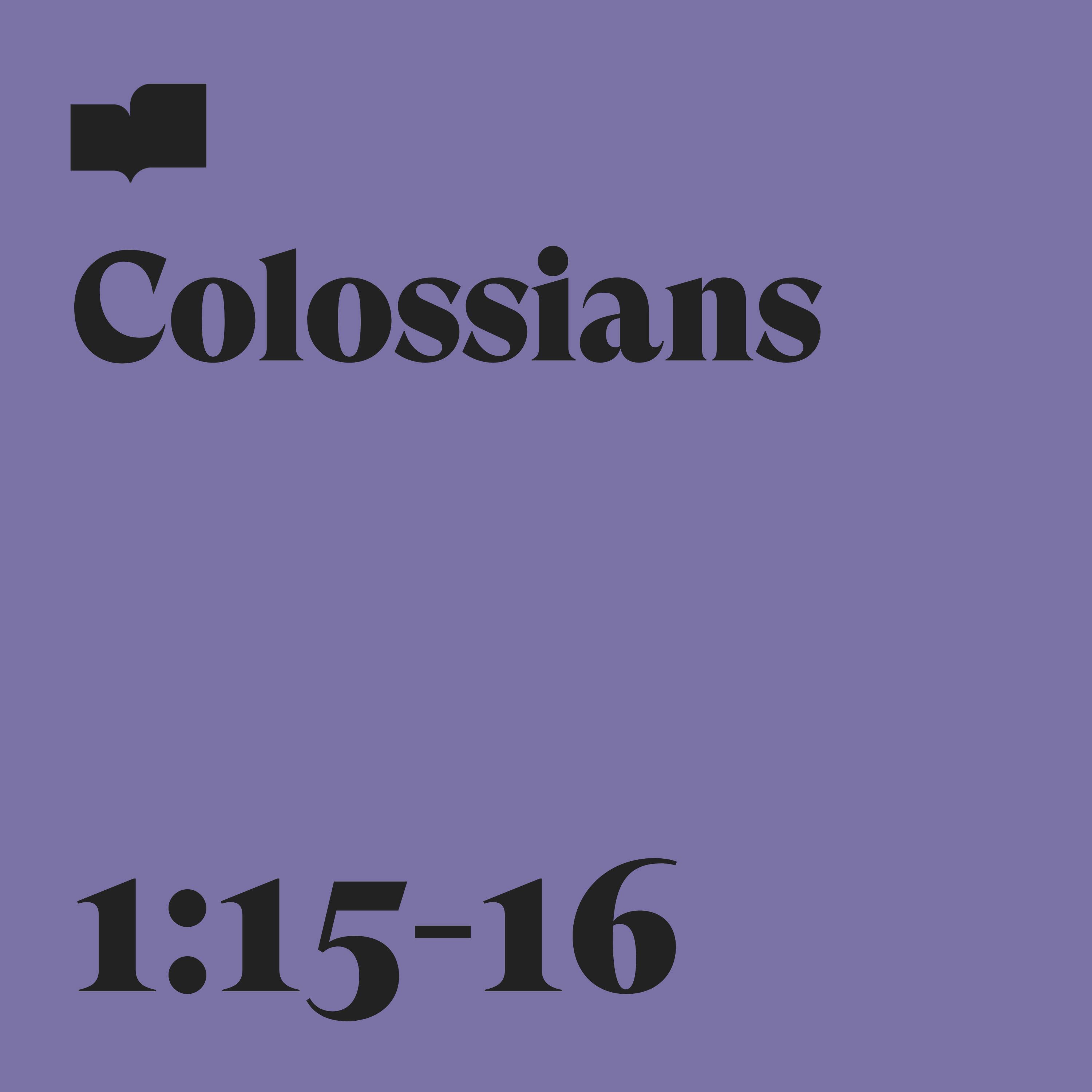 Релиз Colossians 1:15-16