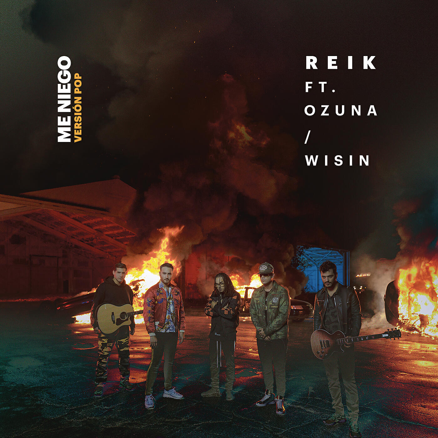 Релиз Me Niego (Versión Pop) (feat. Ozuna & Wisin)