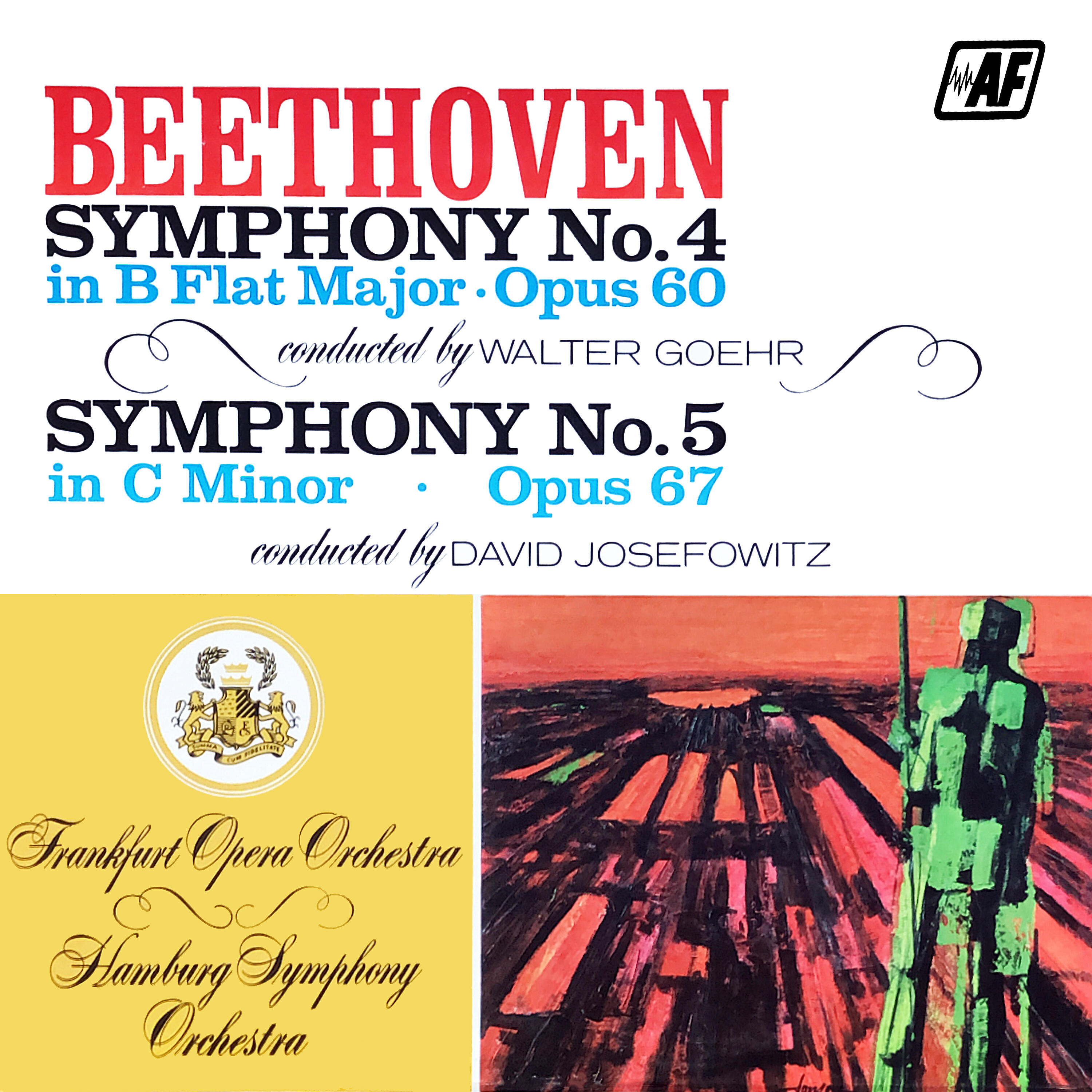 Релиз Symphony No. 4 In B Flat Major, Op. 60 / Symphony No. 5 In C Minor, Op. 67