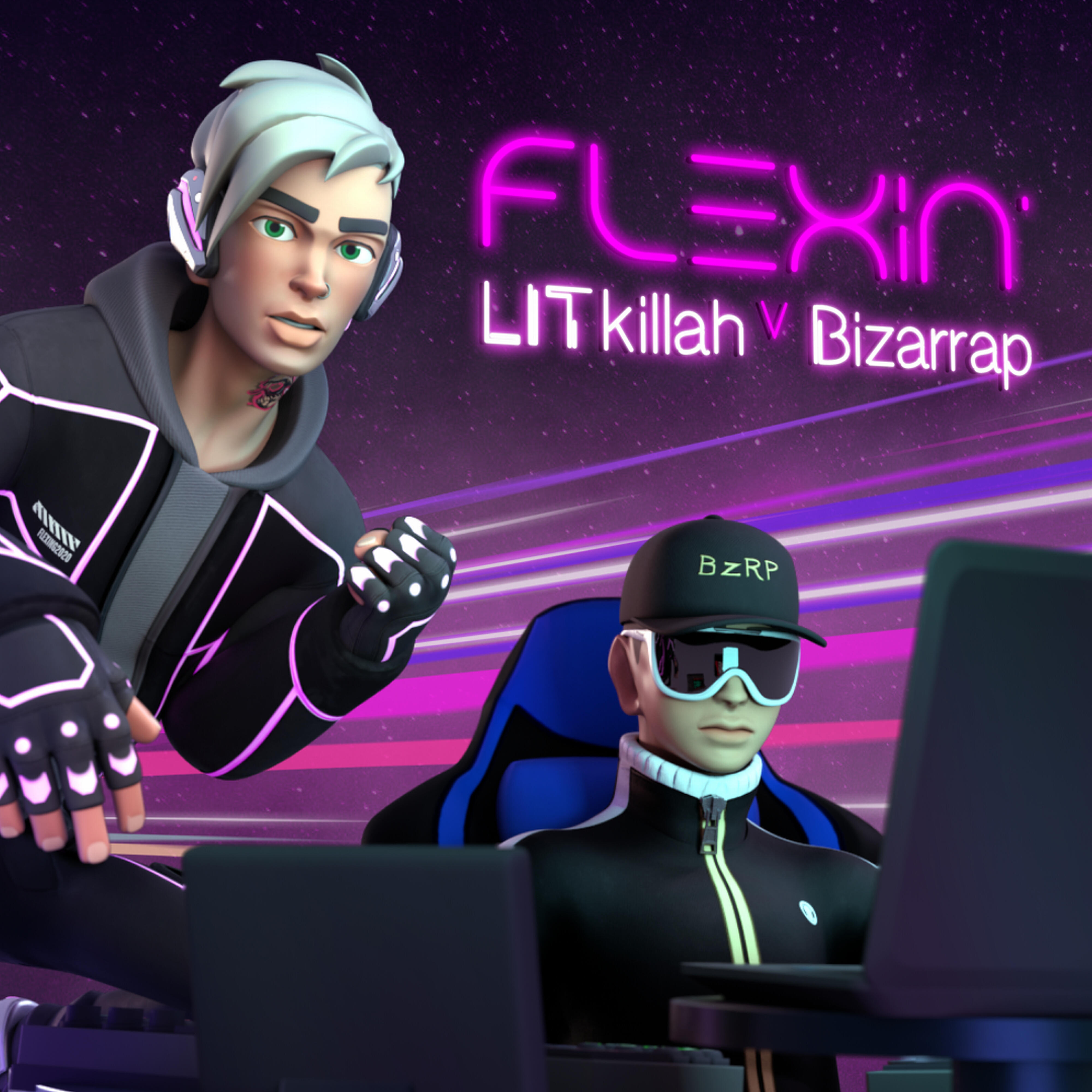 Скачать песню Lit Killah, Bizarrap - Flexin' бесплатно в MP3 для Android и iOS