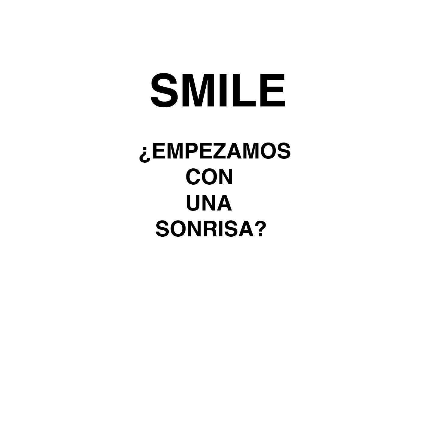Релиз Smile ¿Empezamos Con Una Sonrisa? (feat. Albert Solà)