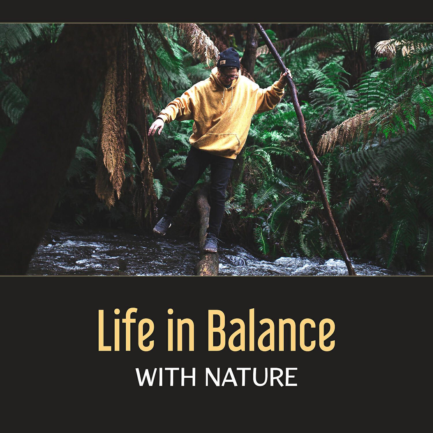 Релиз Life in Balance with Nature – Healing Power of Total Relax, Yoga in Nature Space, Soothing Sounds of Rain, Ocean Waves, Singing Birds in Forest