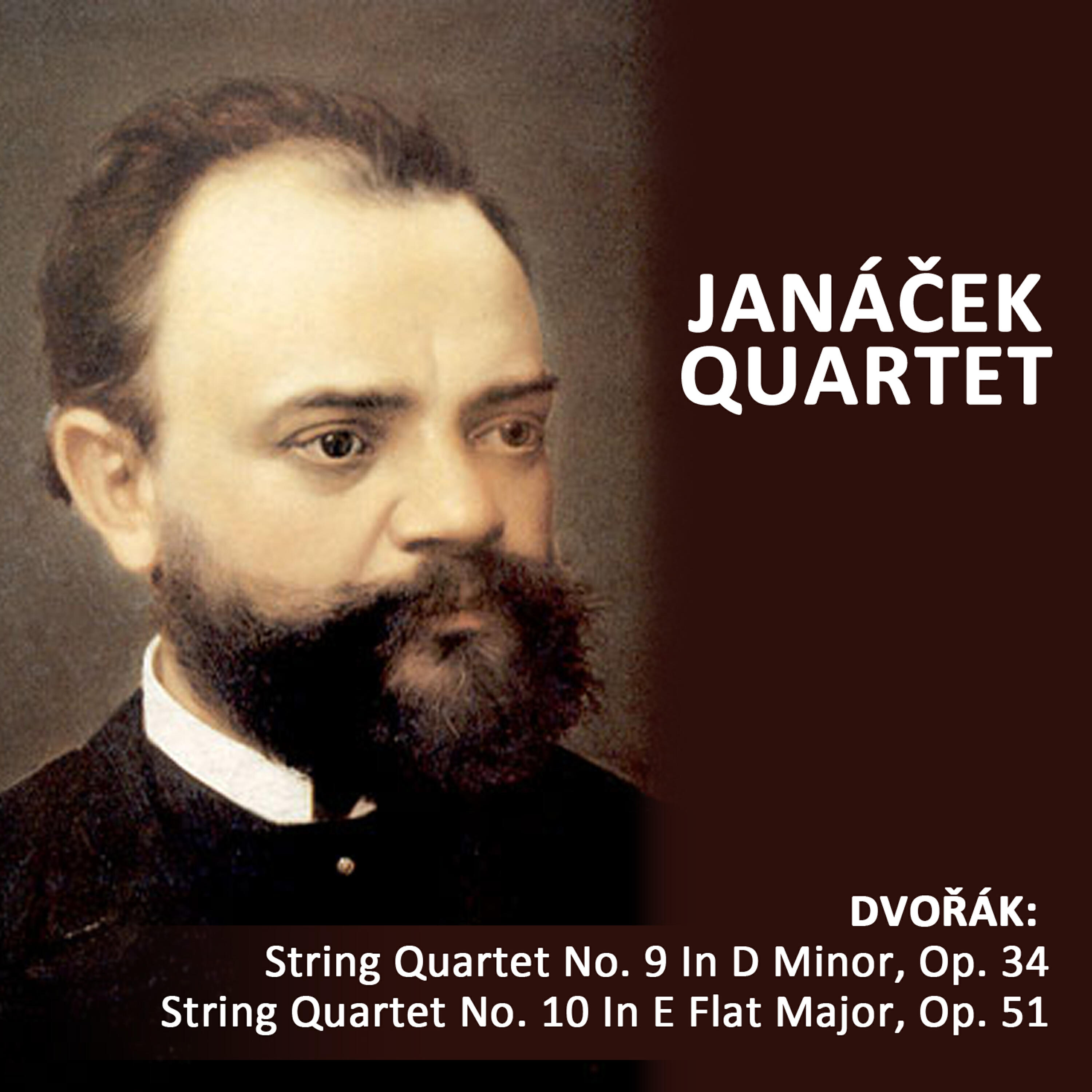 Релиз Dvořák: String Quartet No. 9 In D Minor, Op. 34 - String Quartet No. 10 In E Flat Major, Op. 51