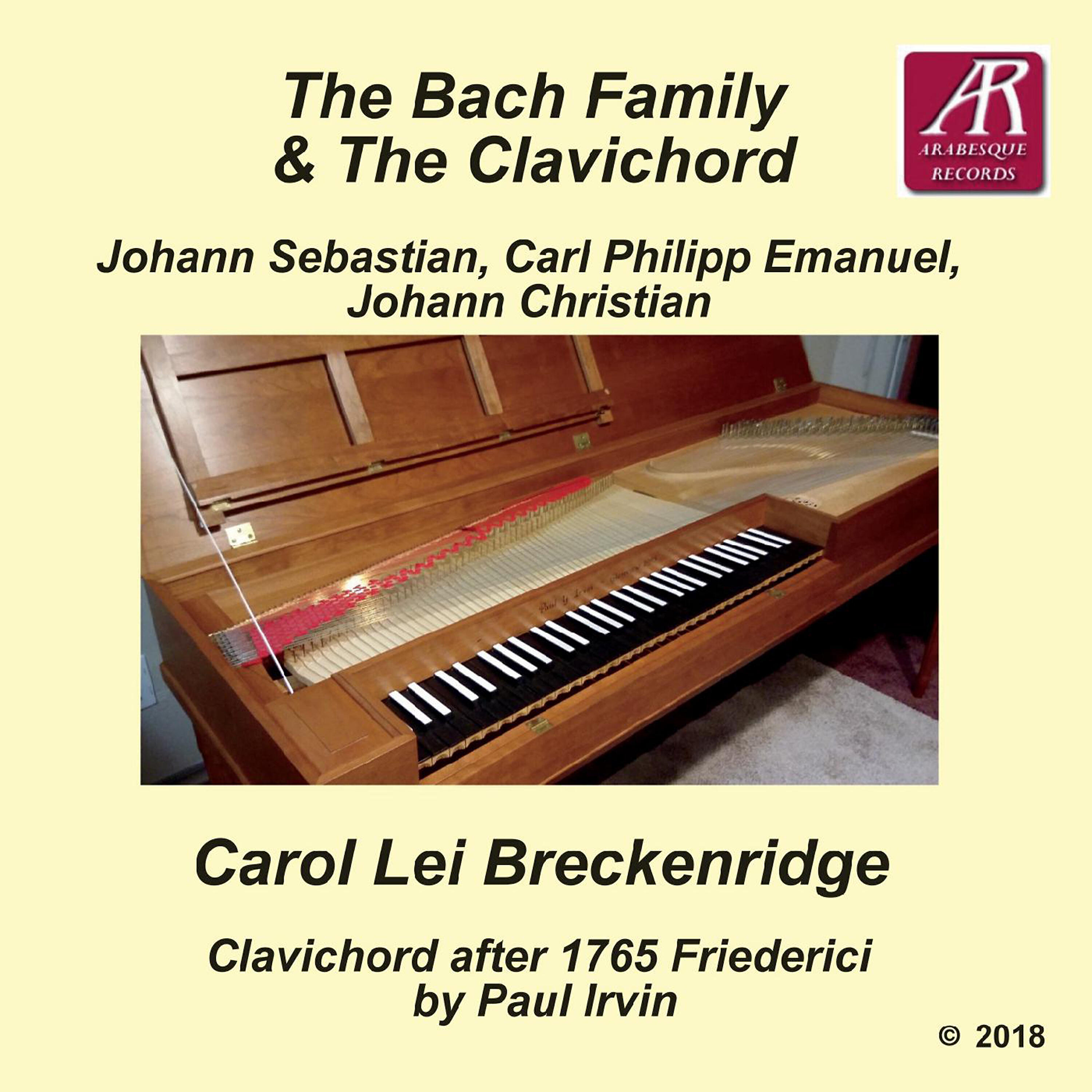 Релиз The Bach Family and the Clavichord