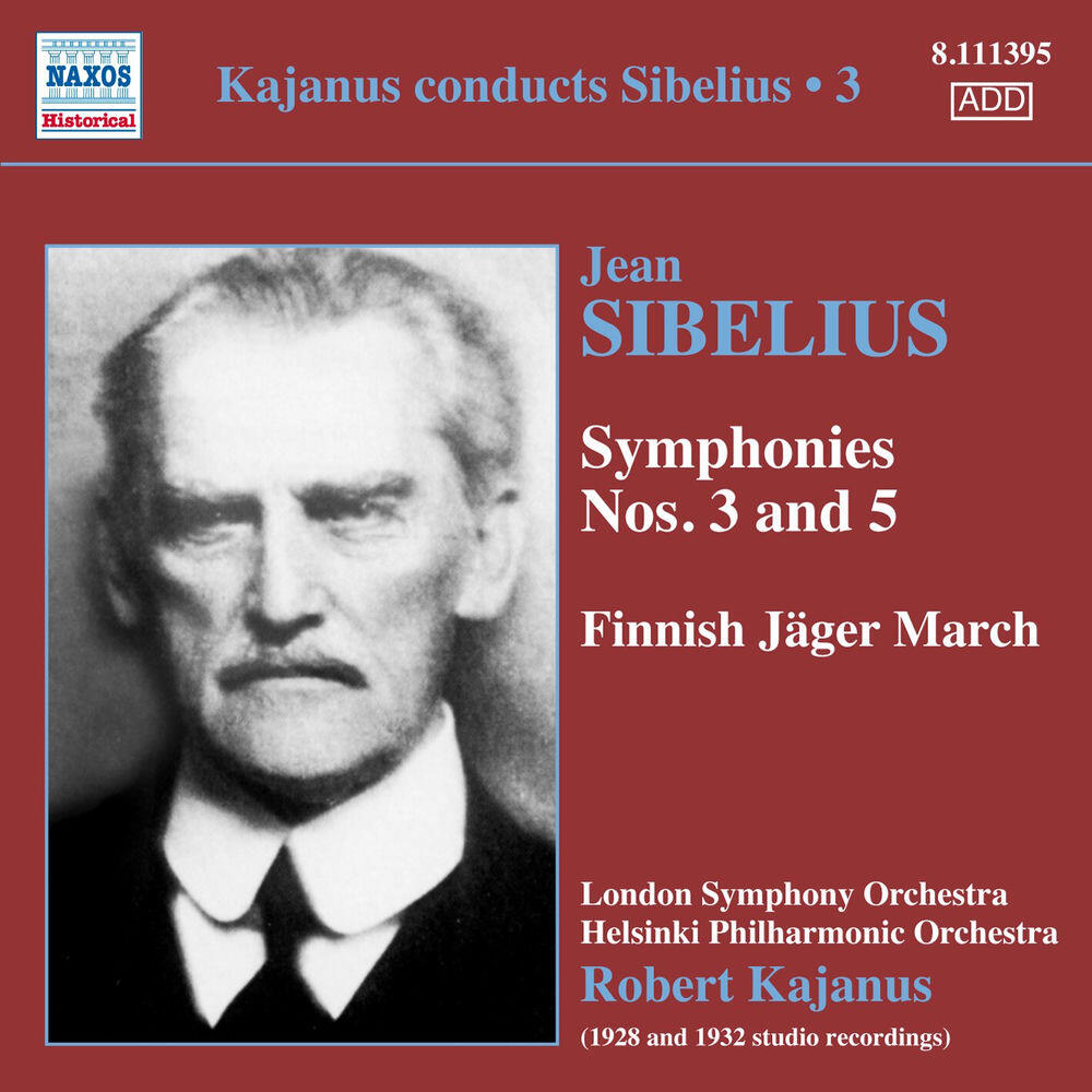 Релиз Kajanus Conducts Sibelius, Vol. 3