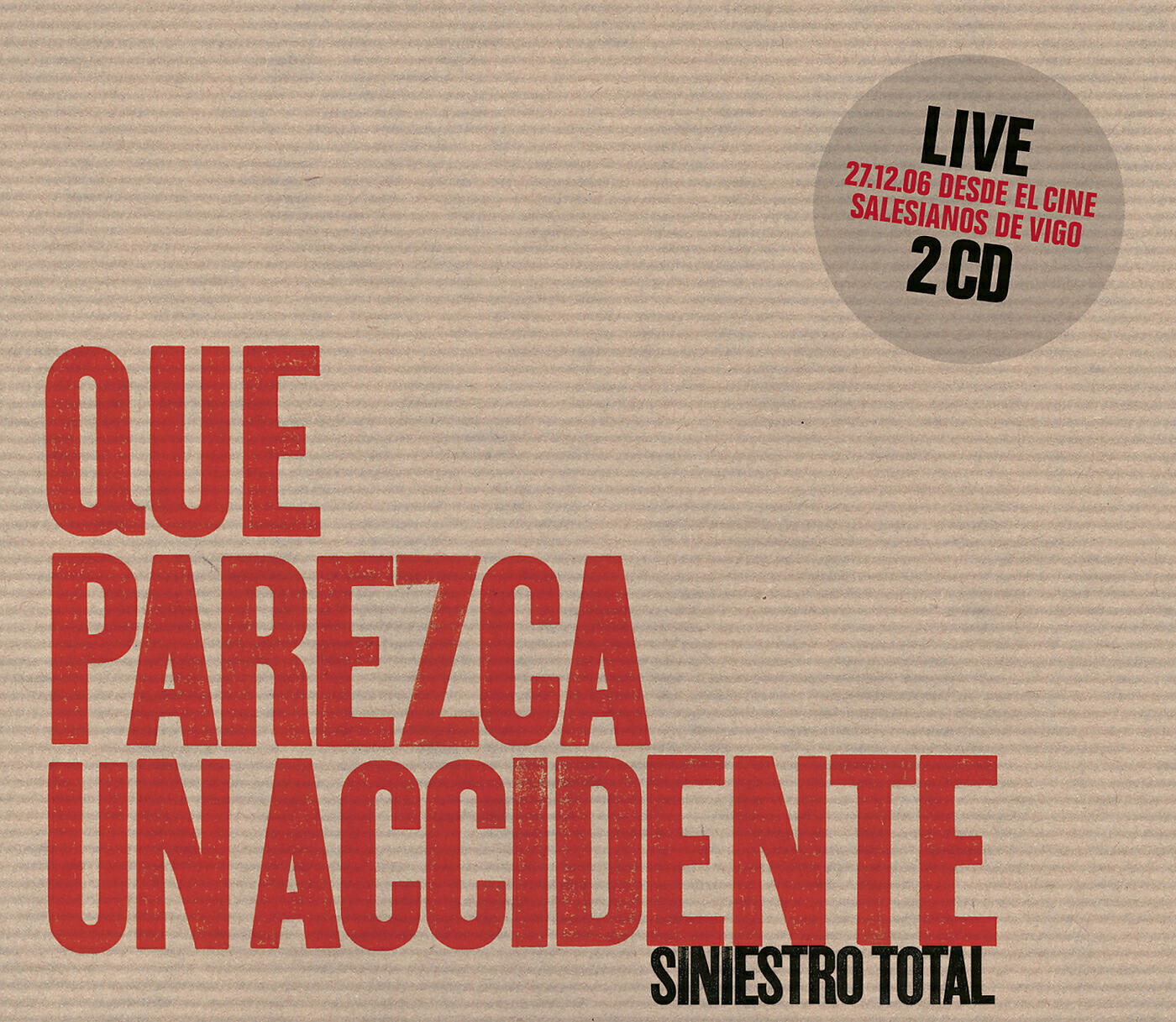 Релиз Que Parezca Un Accidente