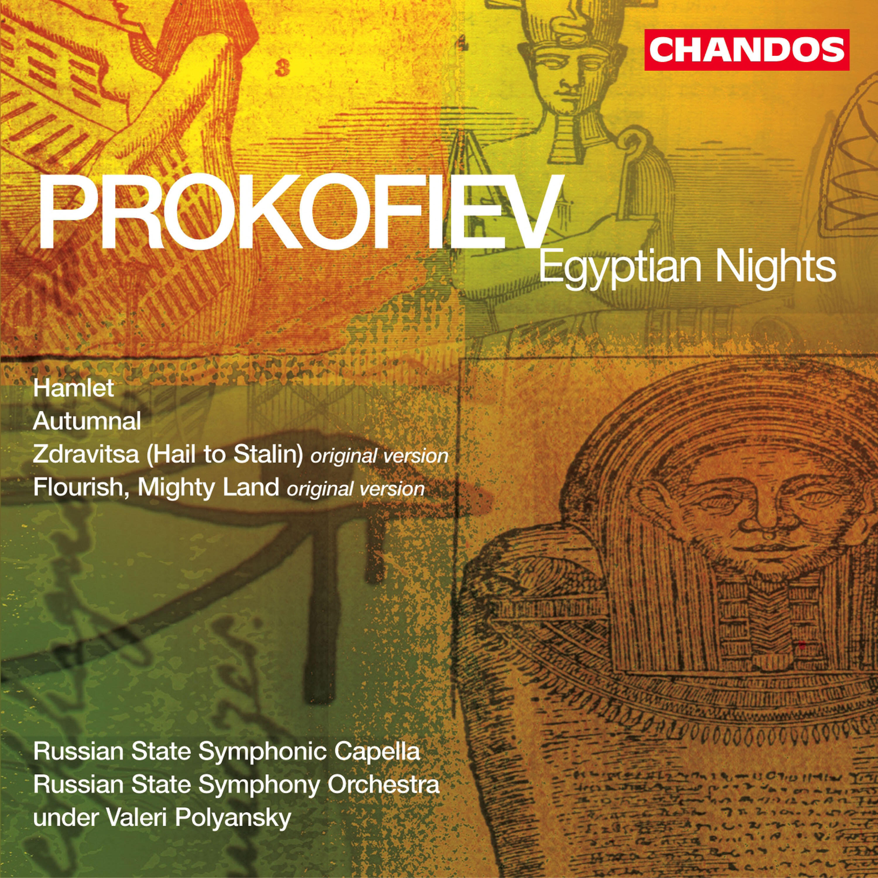 Релиз Prokofiev: Egyptian Nights, Hamlet, Autumnal, Zdravitsa & Flourish, Mighty Land