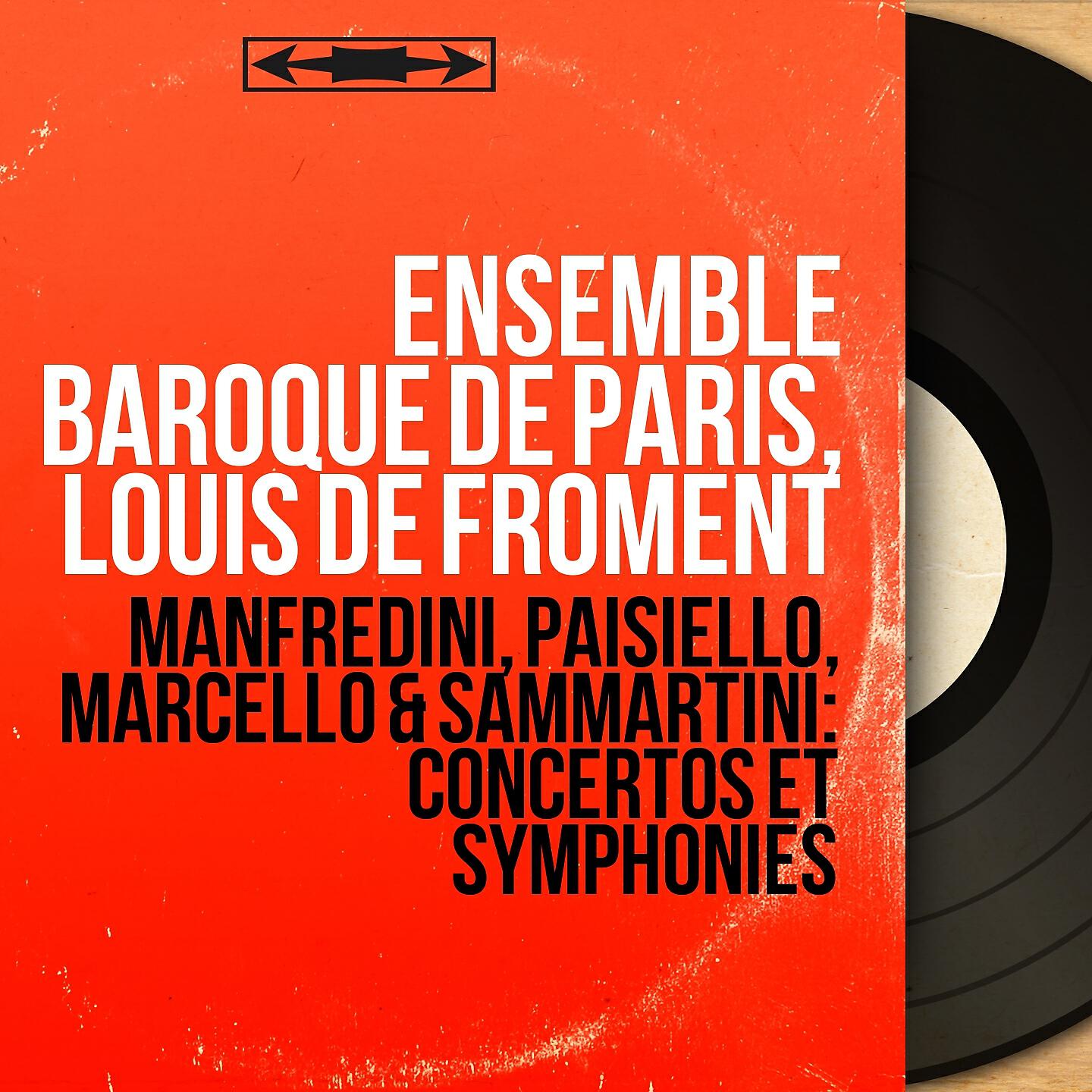 Релиз Manfredini, Paisiello, Marcello & Sammartini: Concertos et symphonies