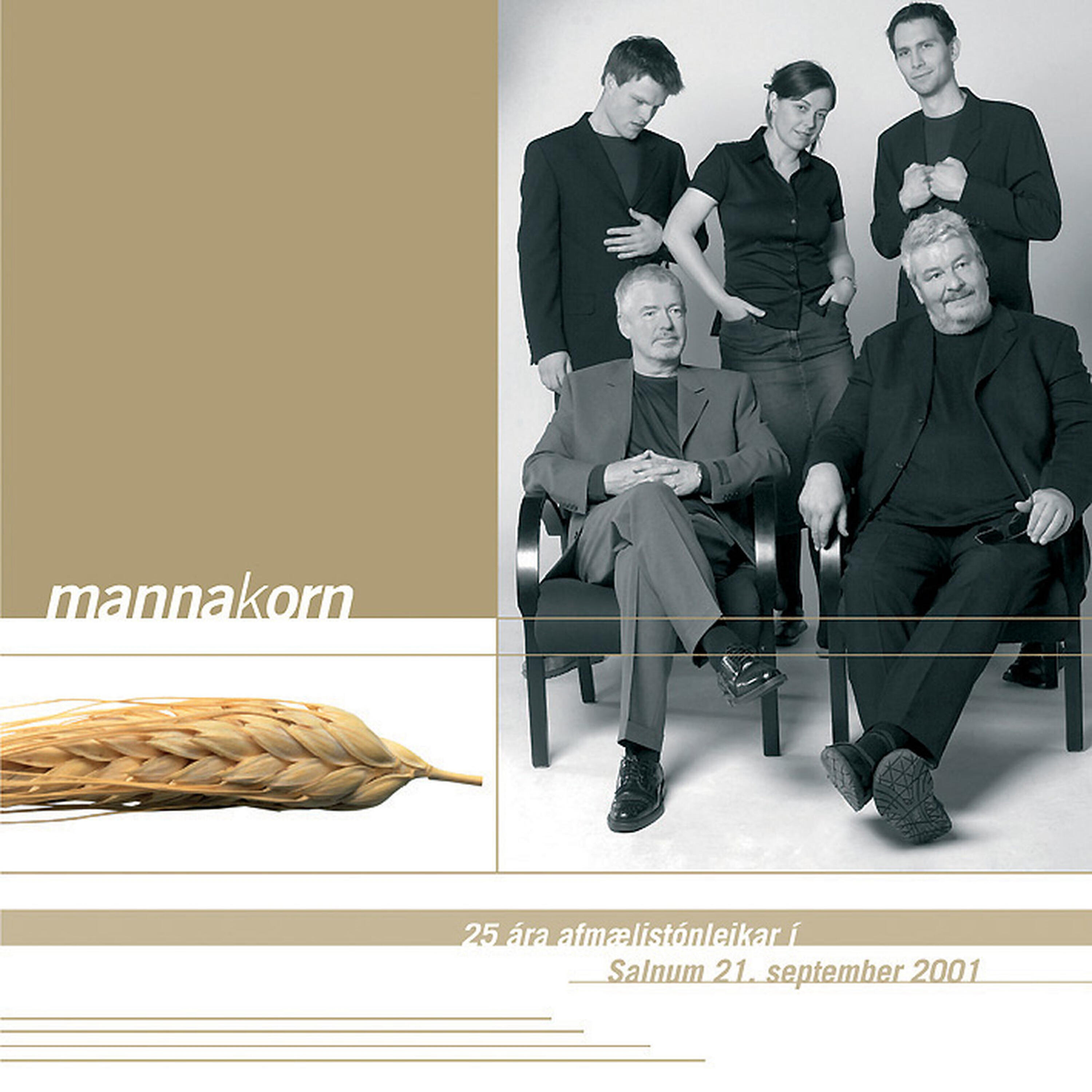 Релиз 25 Ára Afmælistónleikar Í Salnum 21. September 2001