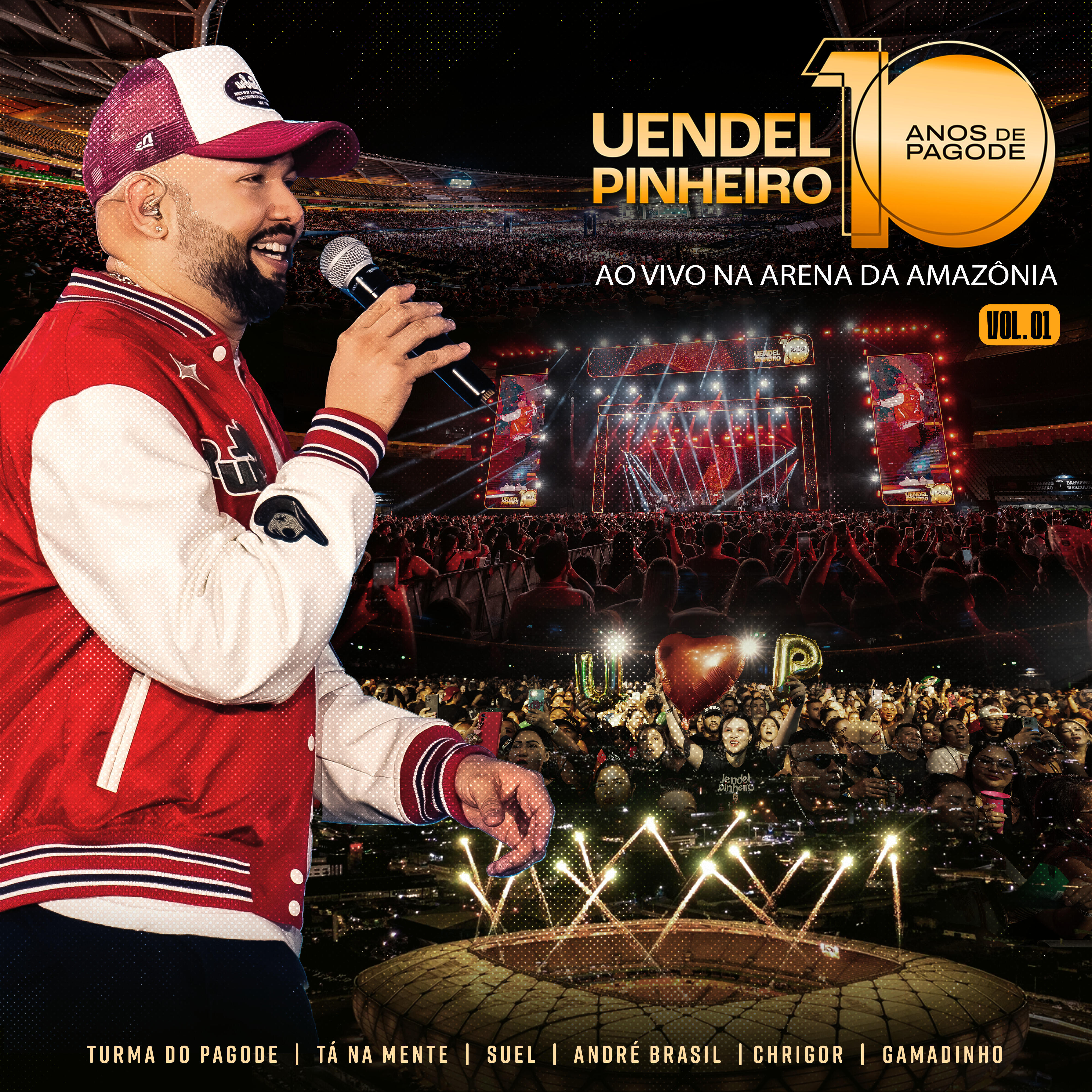 Релиз 10 Anos de Pagode (Ao Vivo na Arena da Amazônia), Vol. 01