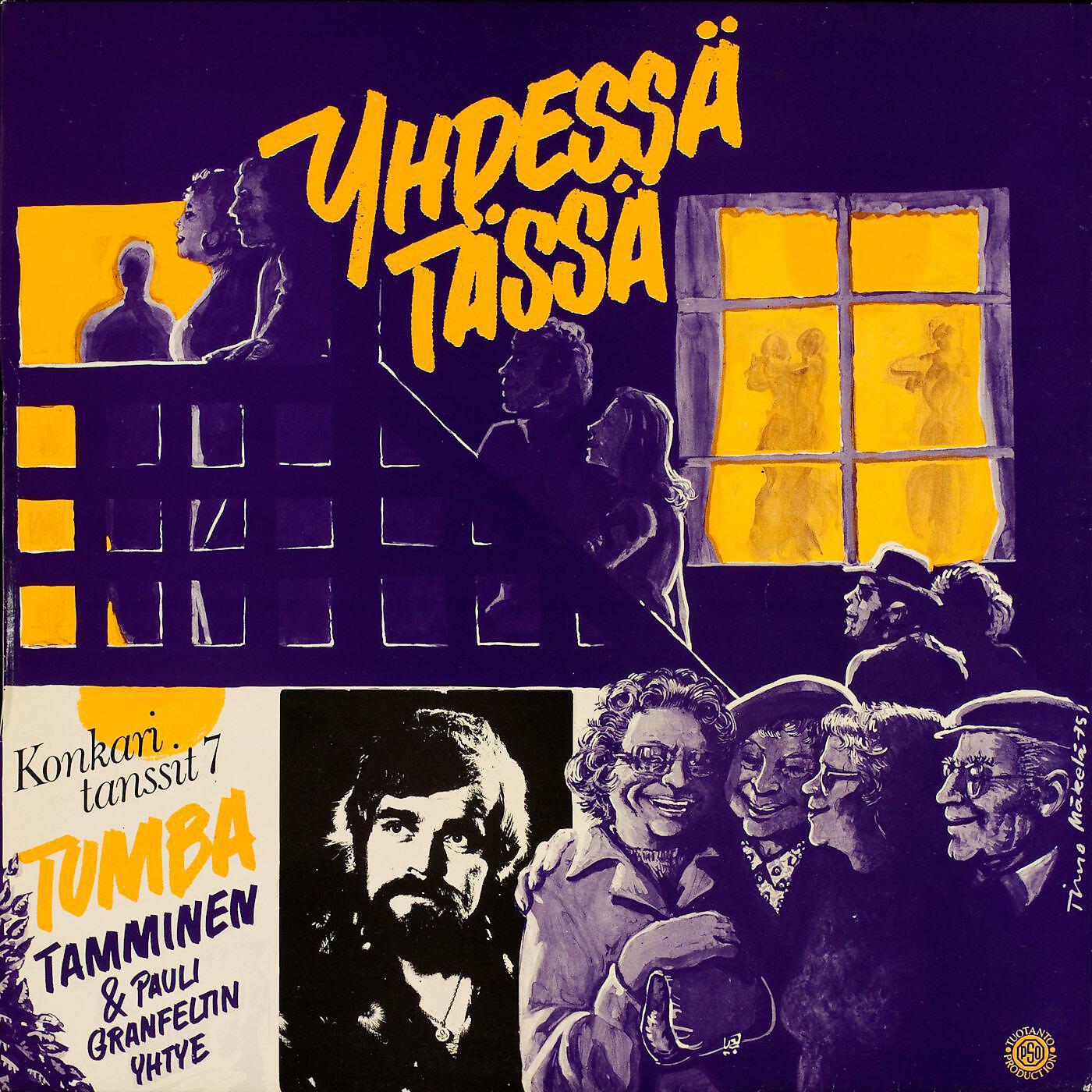 Релиз Yhdessä tässä - Konkaritanssit 7