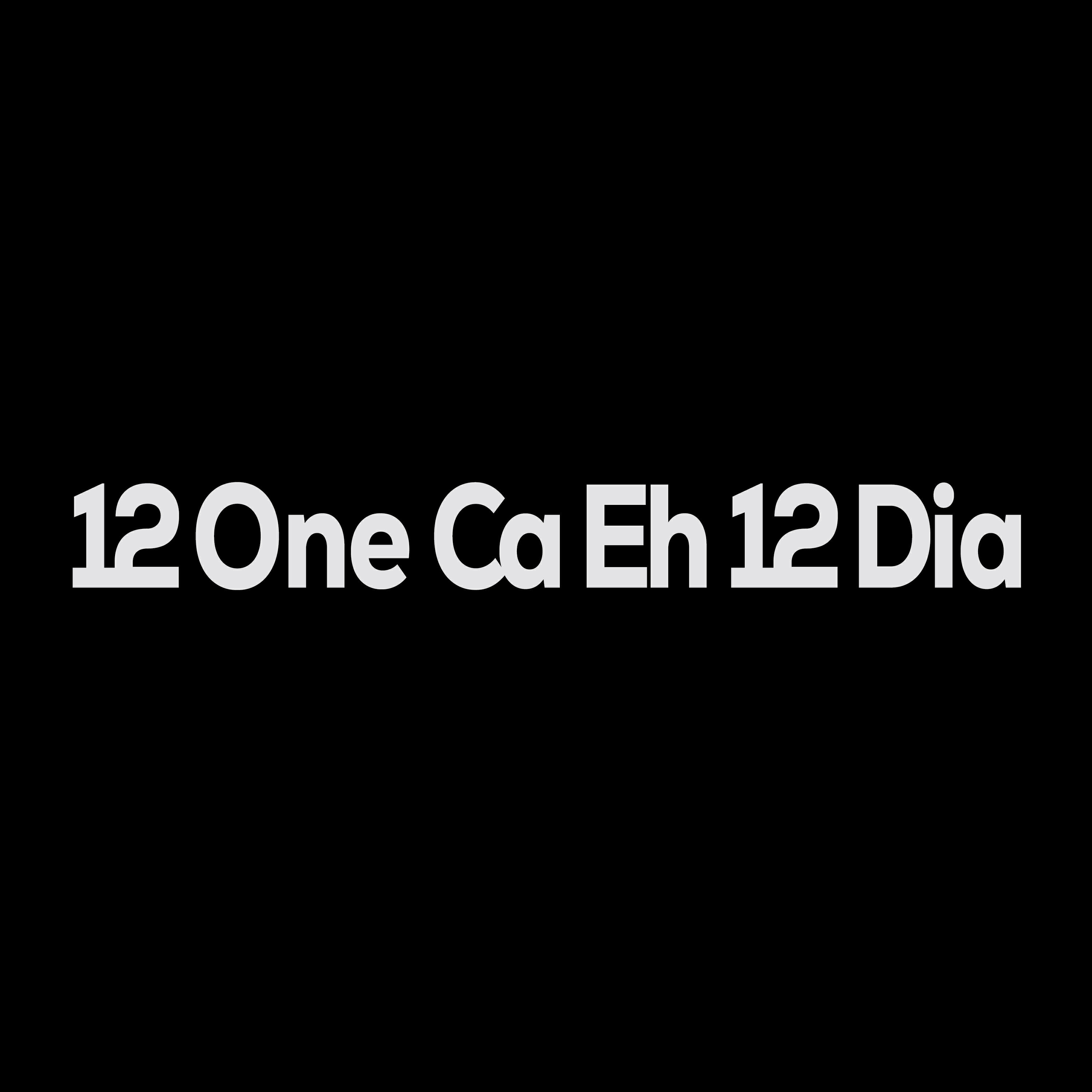 Релиз 12 One Ca Eh 12 Dia