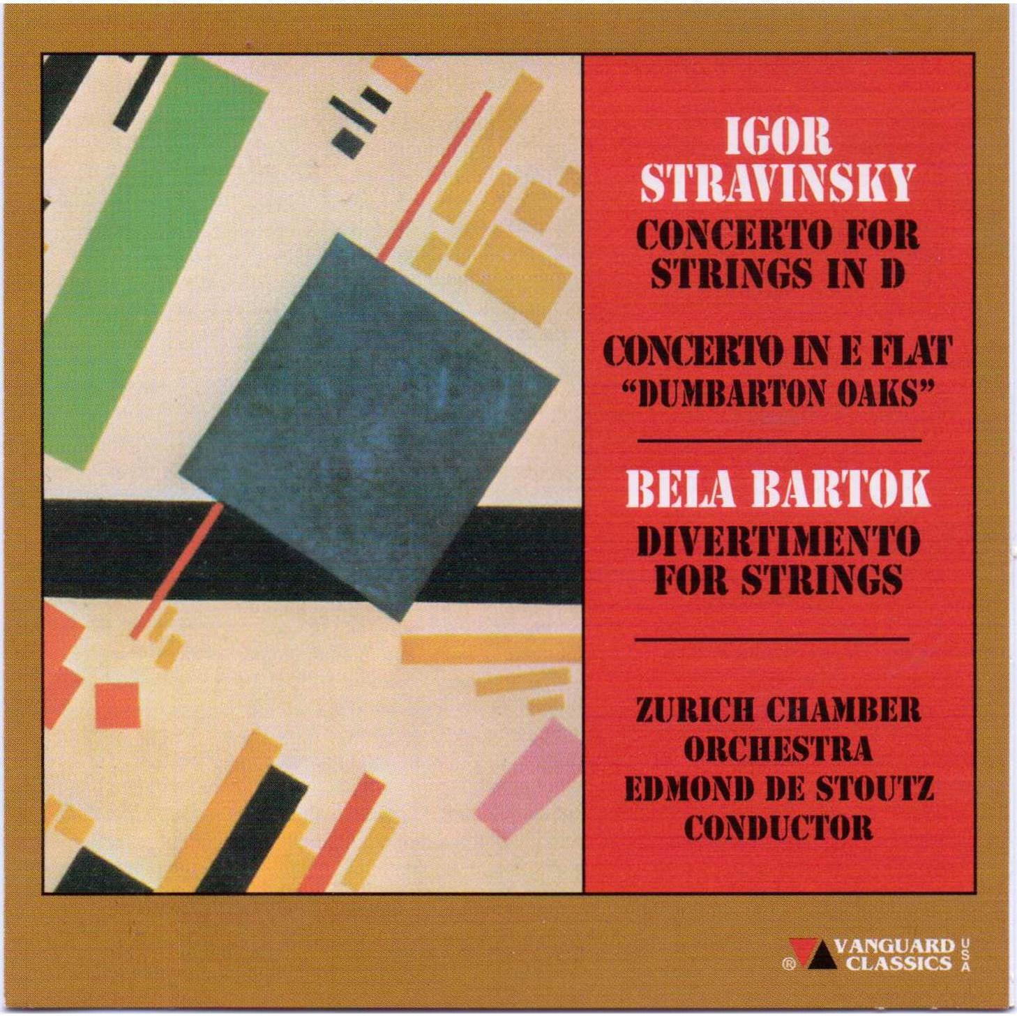 Релиз Stravinsky/Bartok - Works For Orchestra