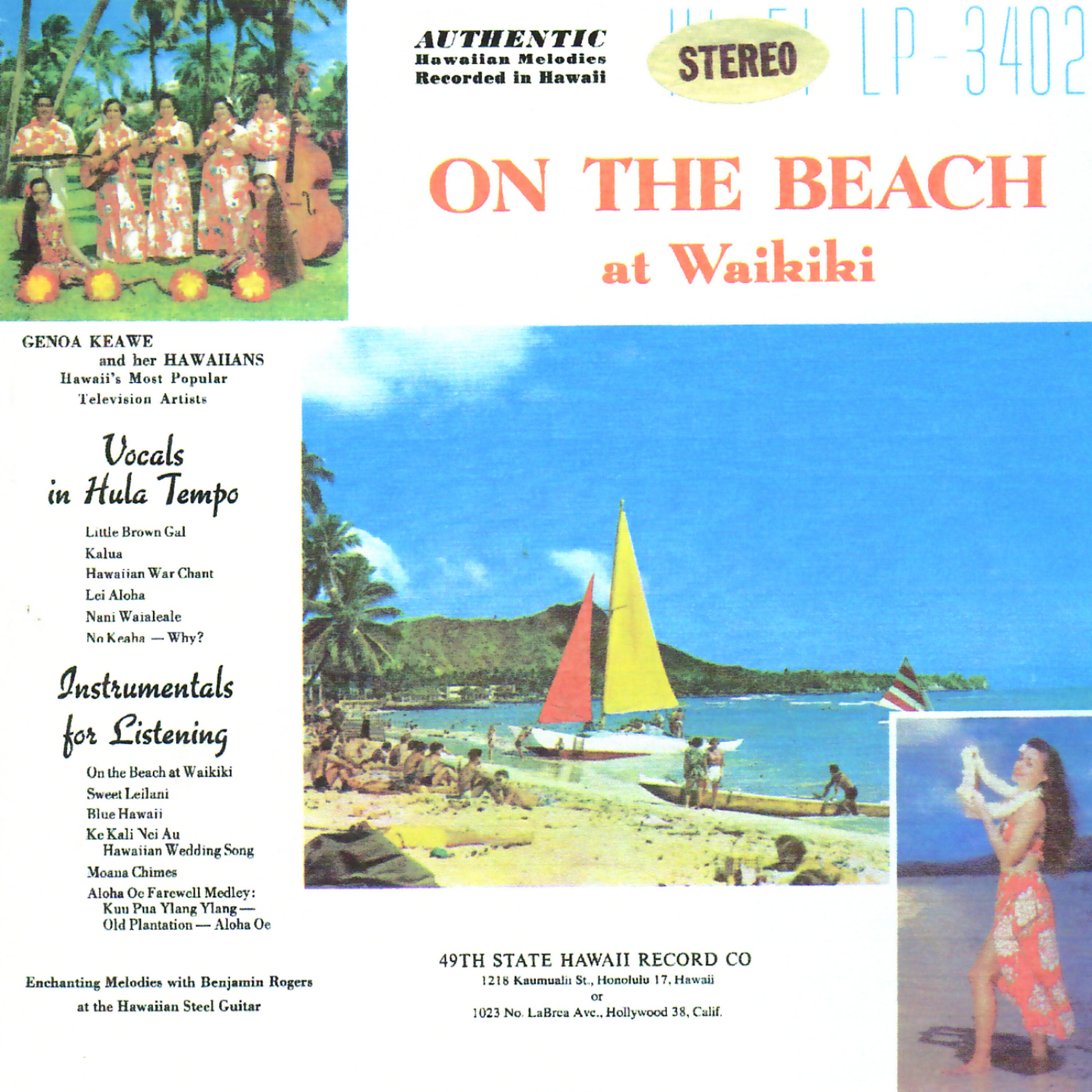 Genoa Keawe & her Hawaiians