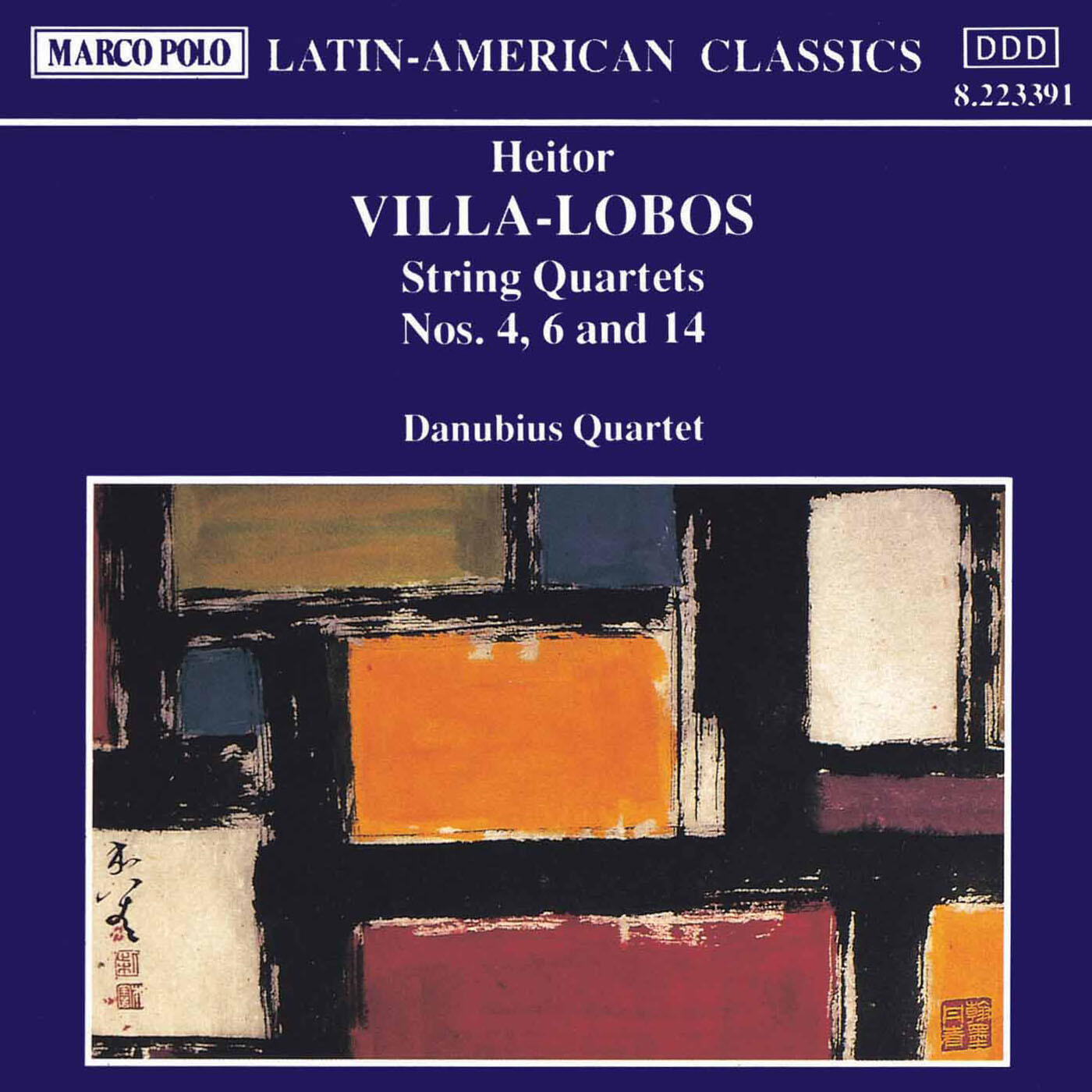 Релиз Villa-Lobos: String Quartets Nos. 4, 6 and 14