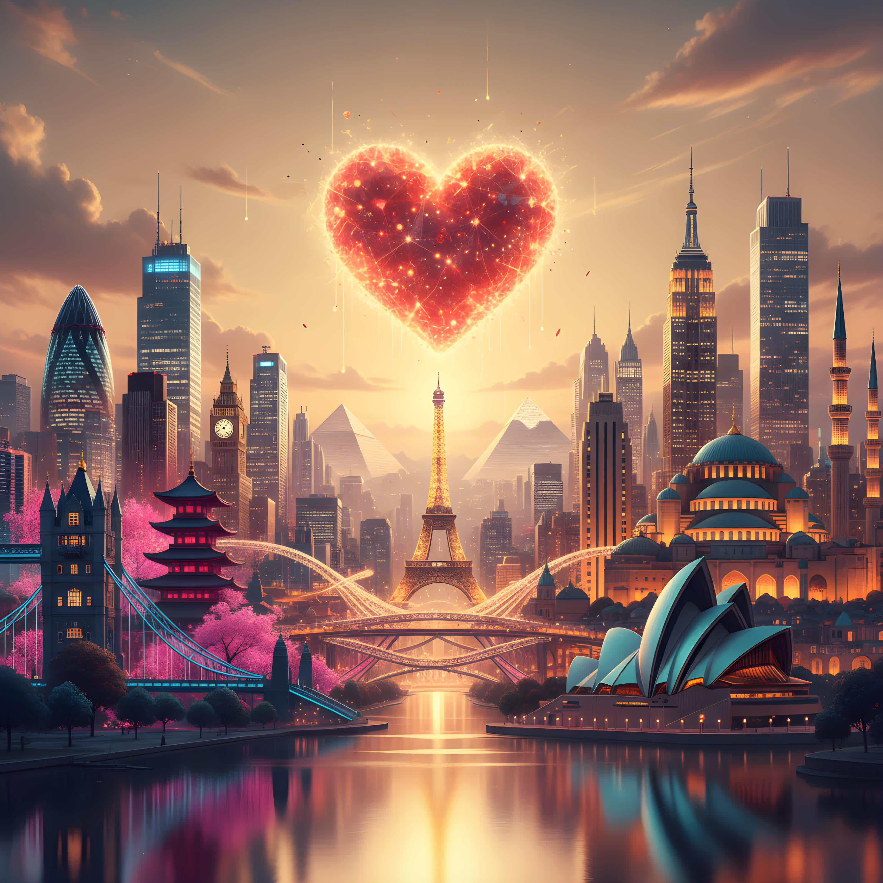 Релиз Different Cities, Same Heart
