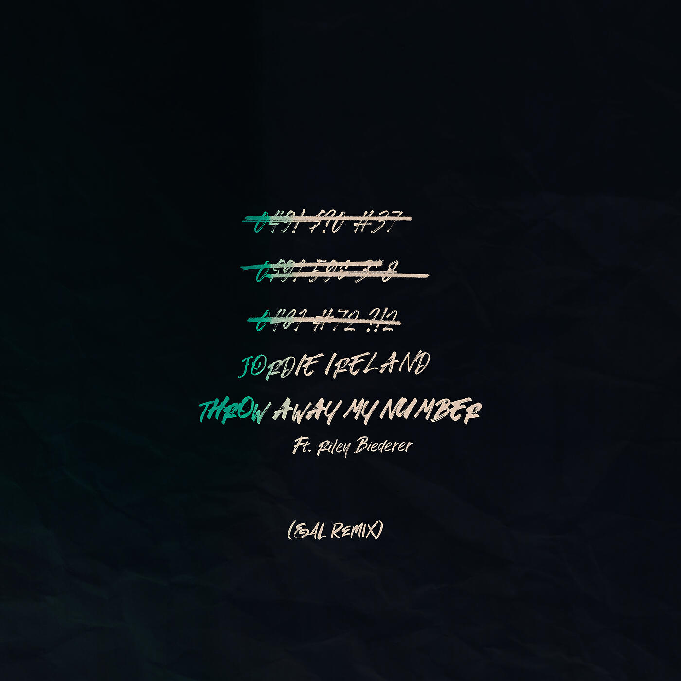 Релиз Throw Away My Number