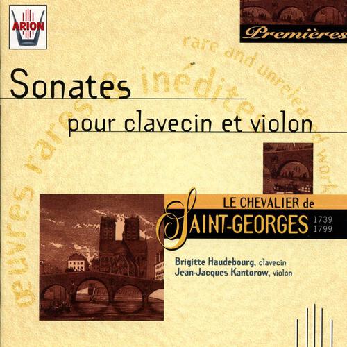 Релиз Saint-Georges : Sonates pour clavecin et violon