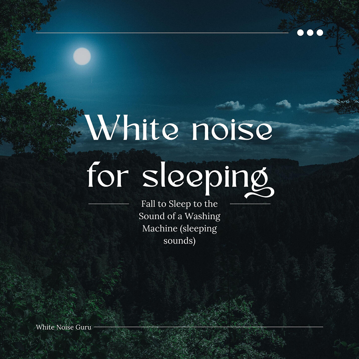 Постер альбома White noise for sleeping