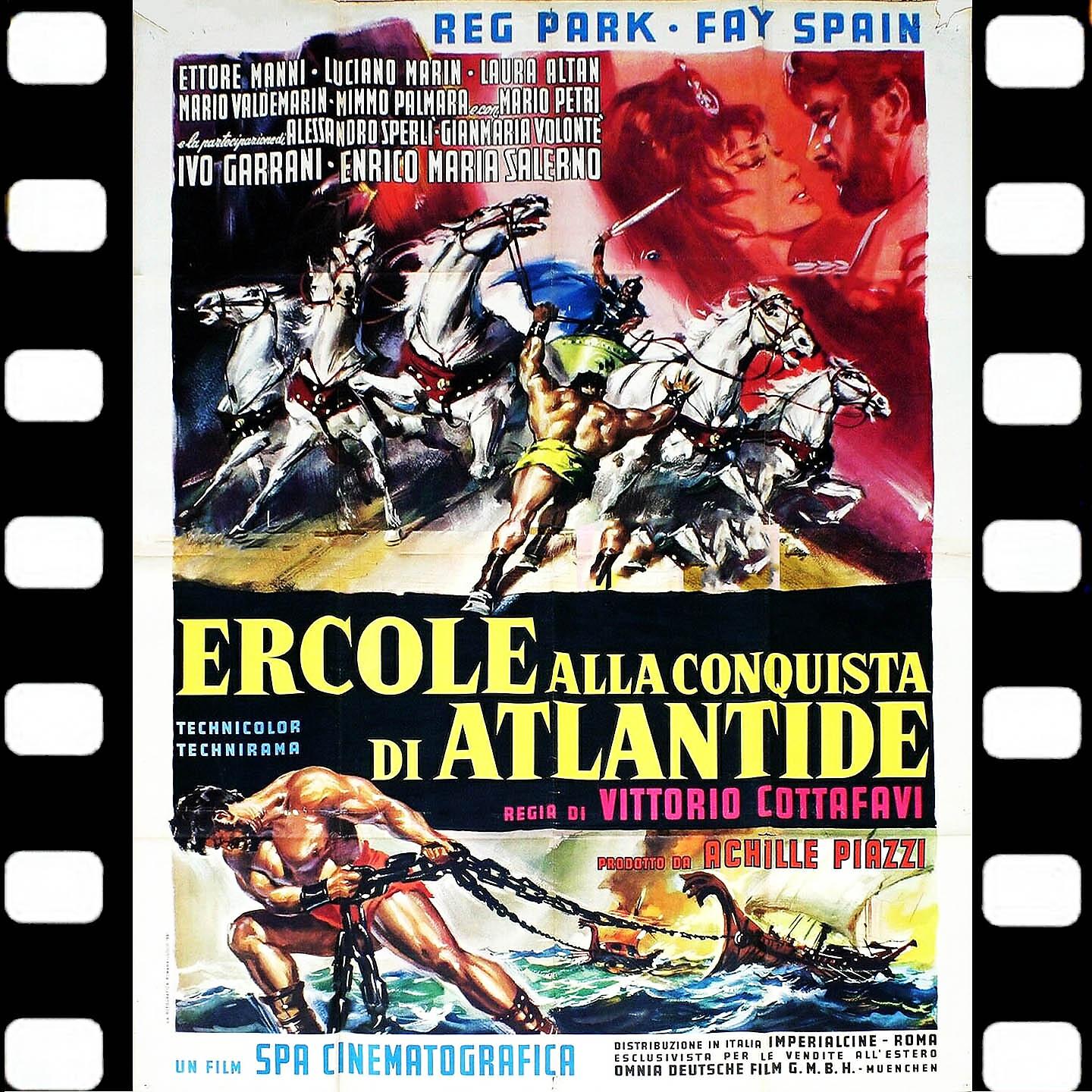 Релиз Ercole alla conquista di Atlantide