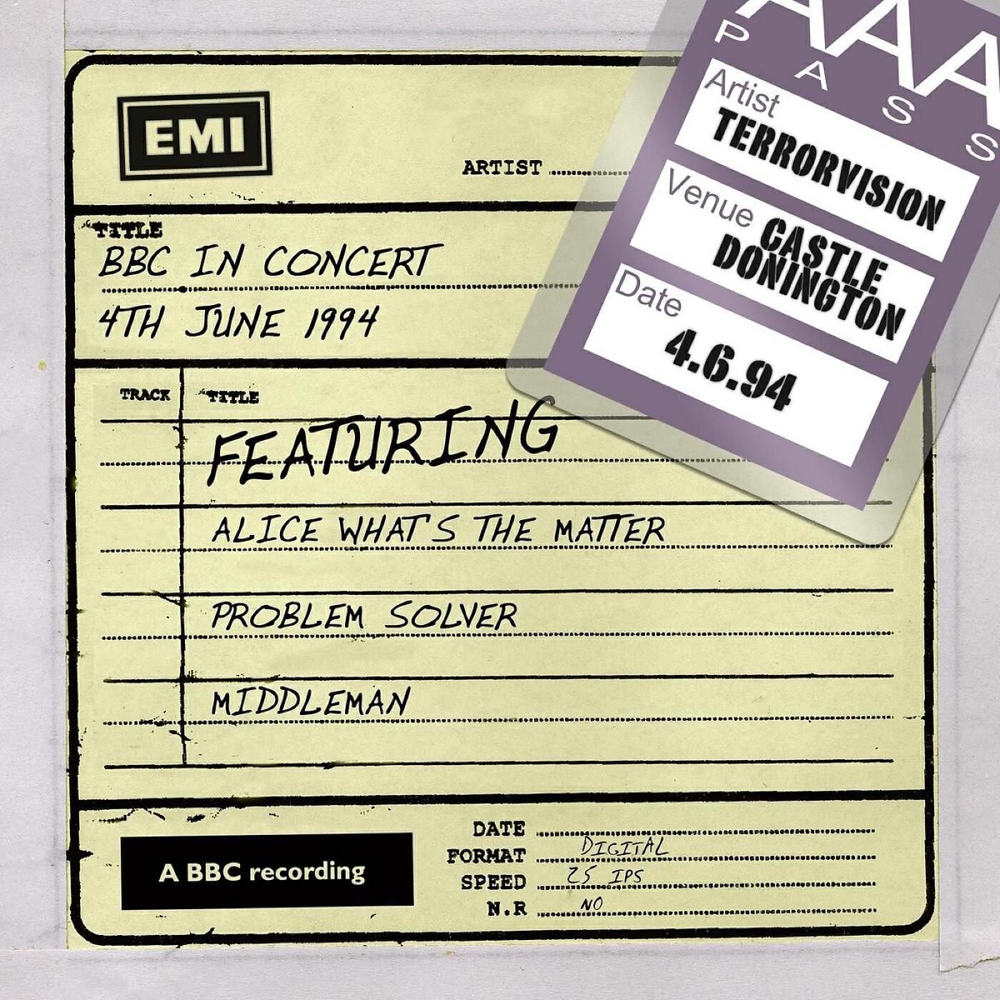 Релиз BBC In Concert [4th June 1994]