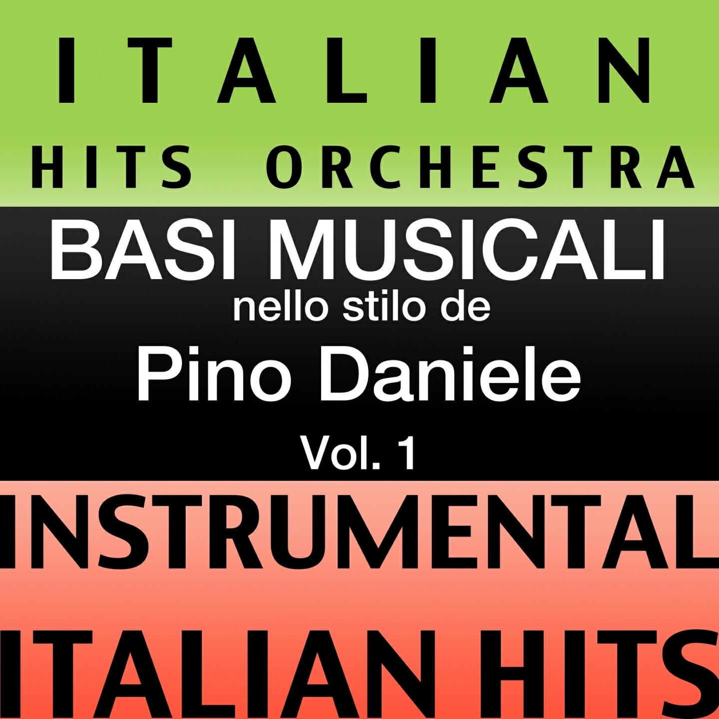 Релиз Basi Musicale Nello Stilo dei Pino Daniele (Instrumental Karaoke Tracks), Vol. 1