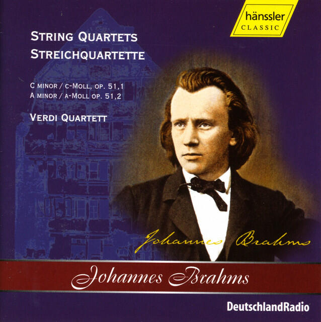 Релиз Brahms: String Quartet in C Minor, Op. 51, No. 1 / String Quartet in A Minor, Op. 51, No. 2