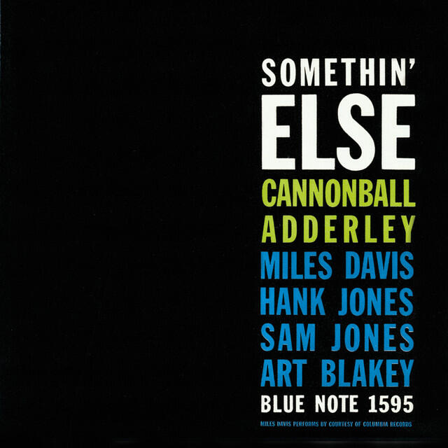 Релиз Somethin' Else (Rudy Van Gelder Edition)