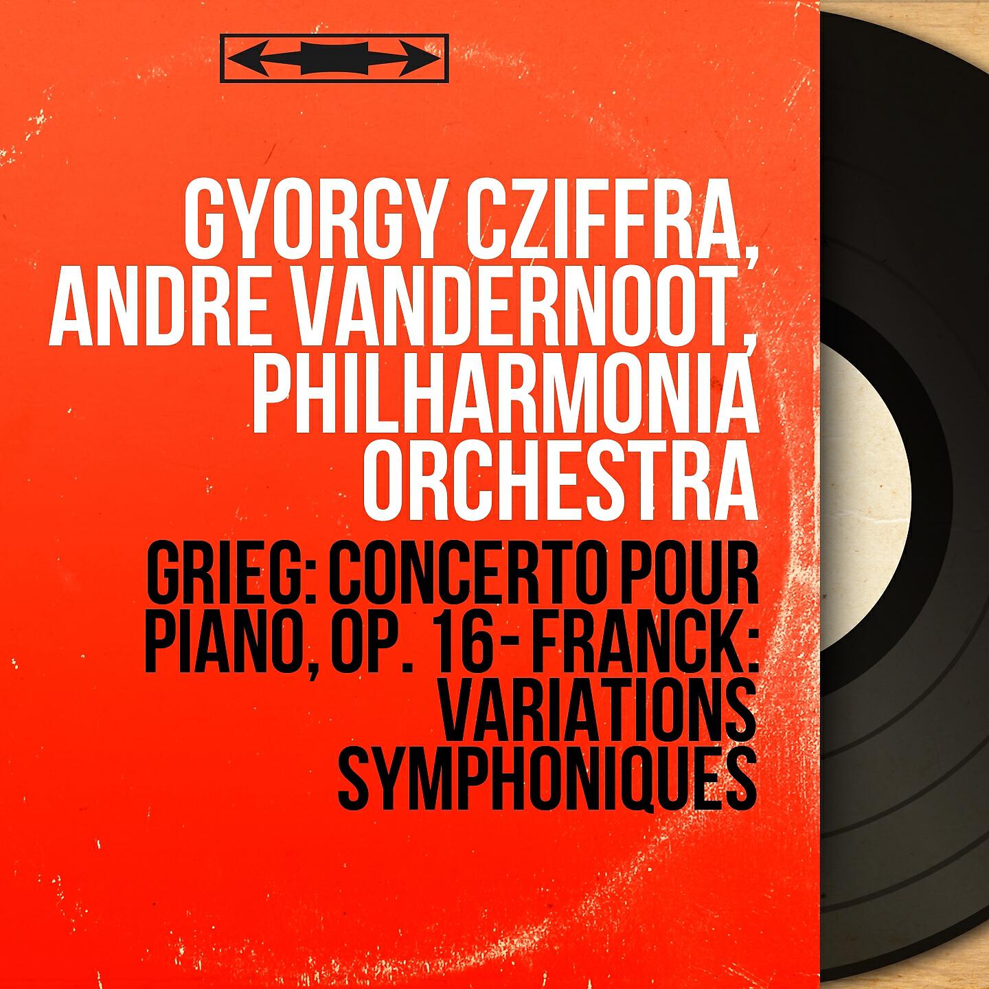Релиз Grieg: Concerto pour piano, Op. 16 - Franck: Variations symphoniques