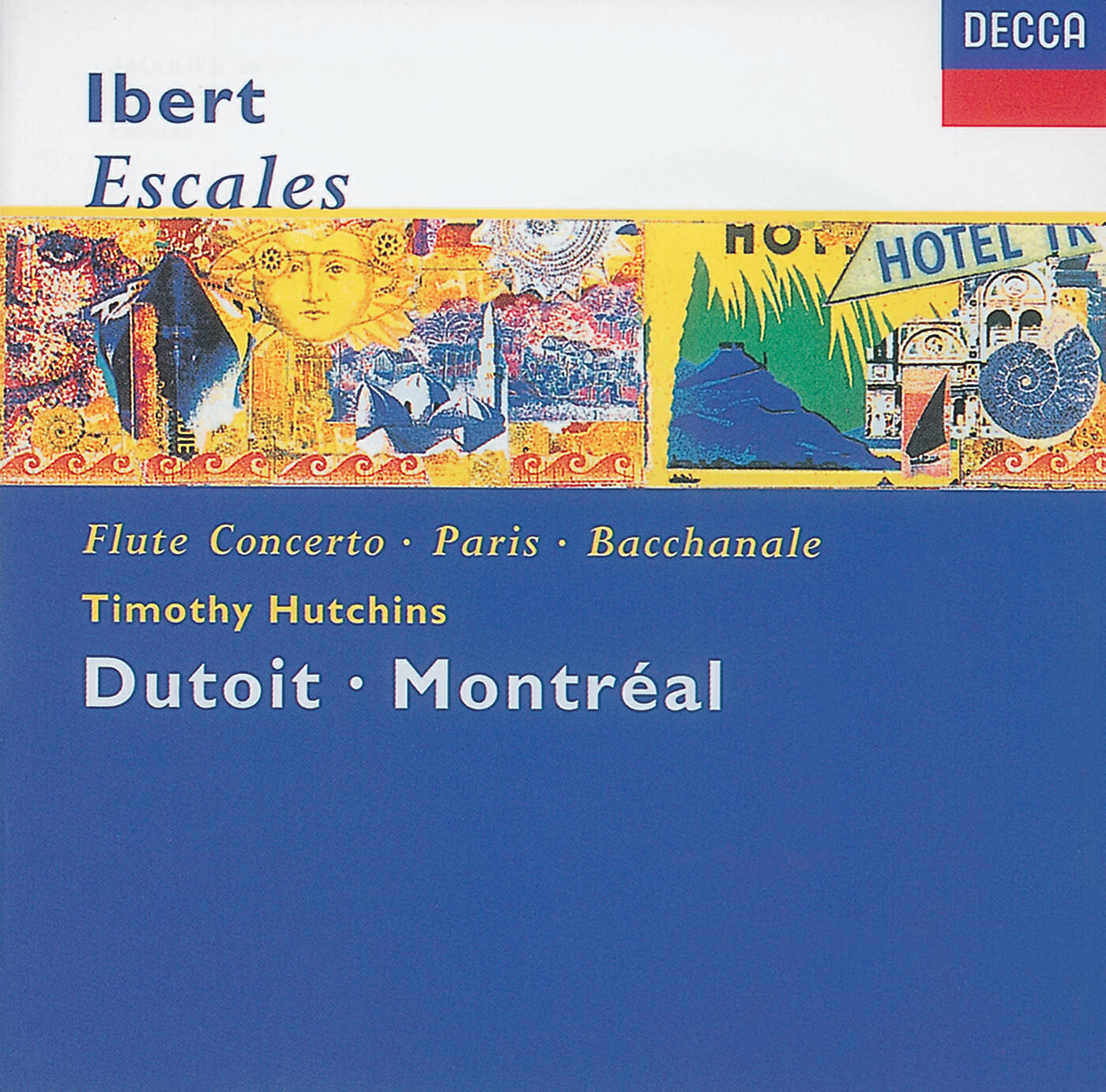 Релиз Ibert: Escales/Concerto for Flute & Orchestra/Hommage à Mozart/Suite