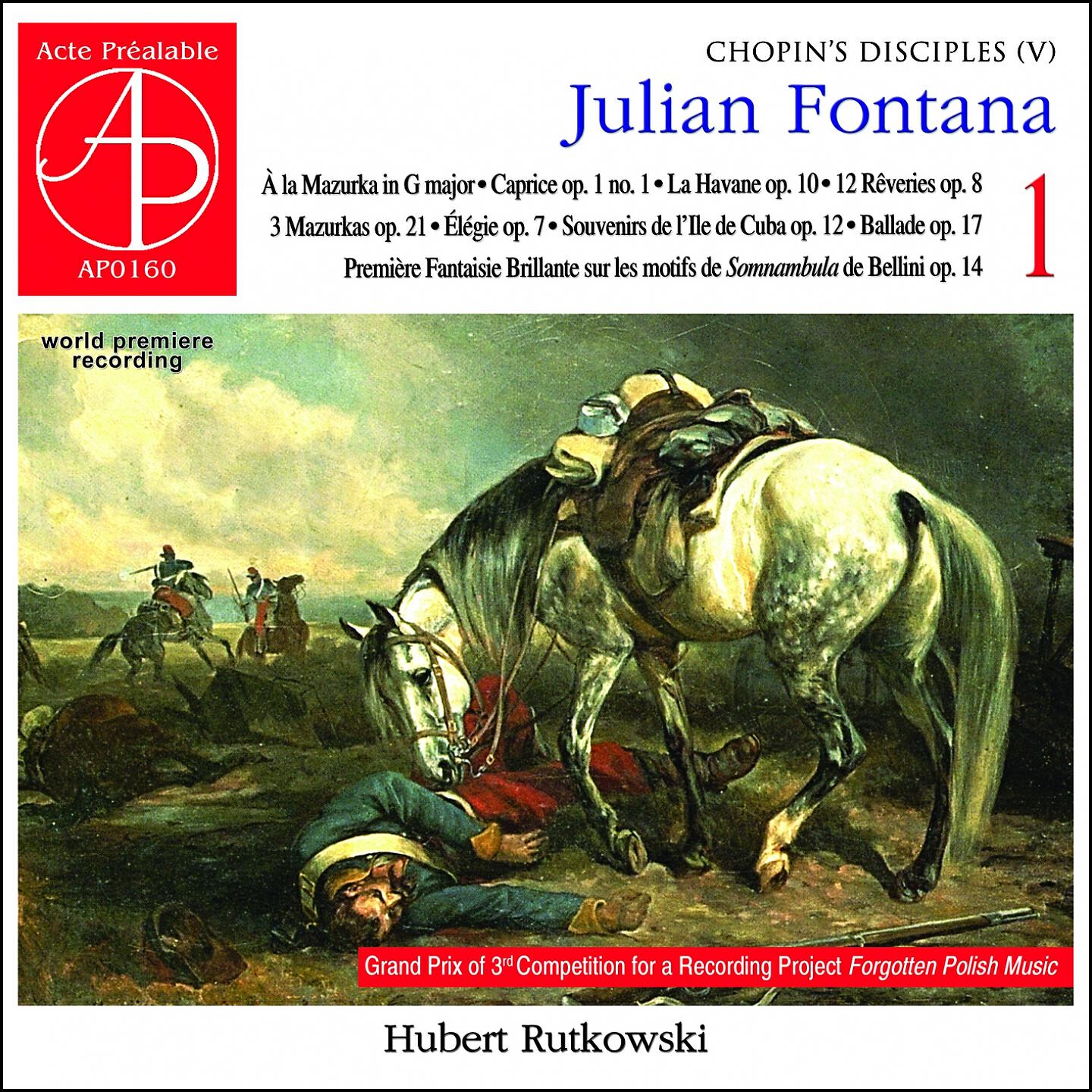 Релиз Julian Fontana - Complete Piano Works 1