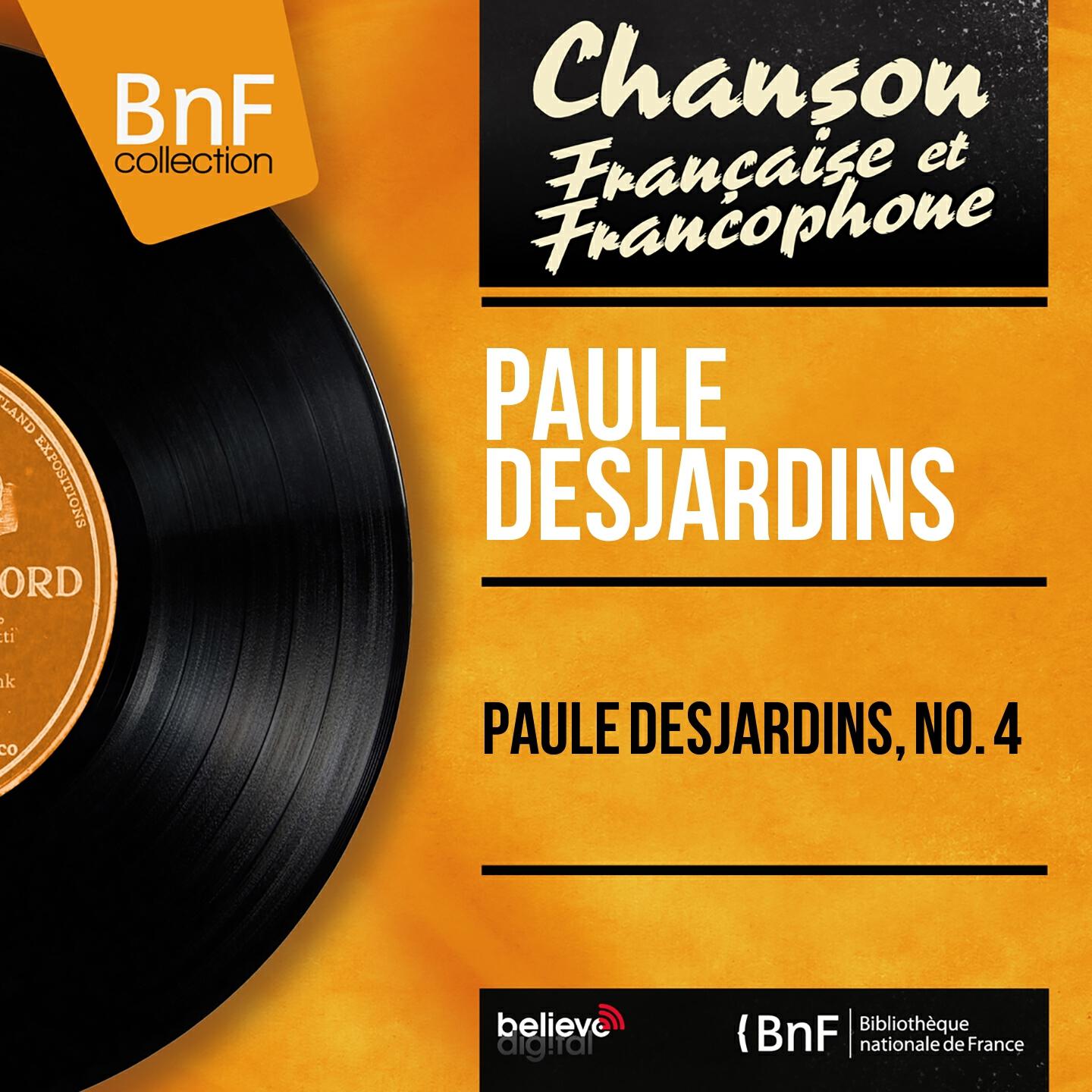 Релиз Paule Desjardins, no. 4 (Mono Version)