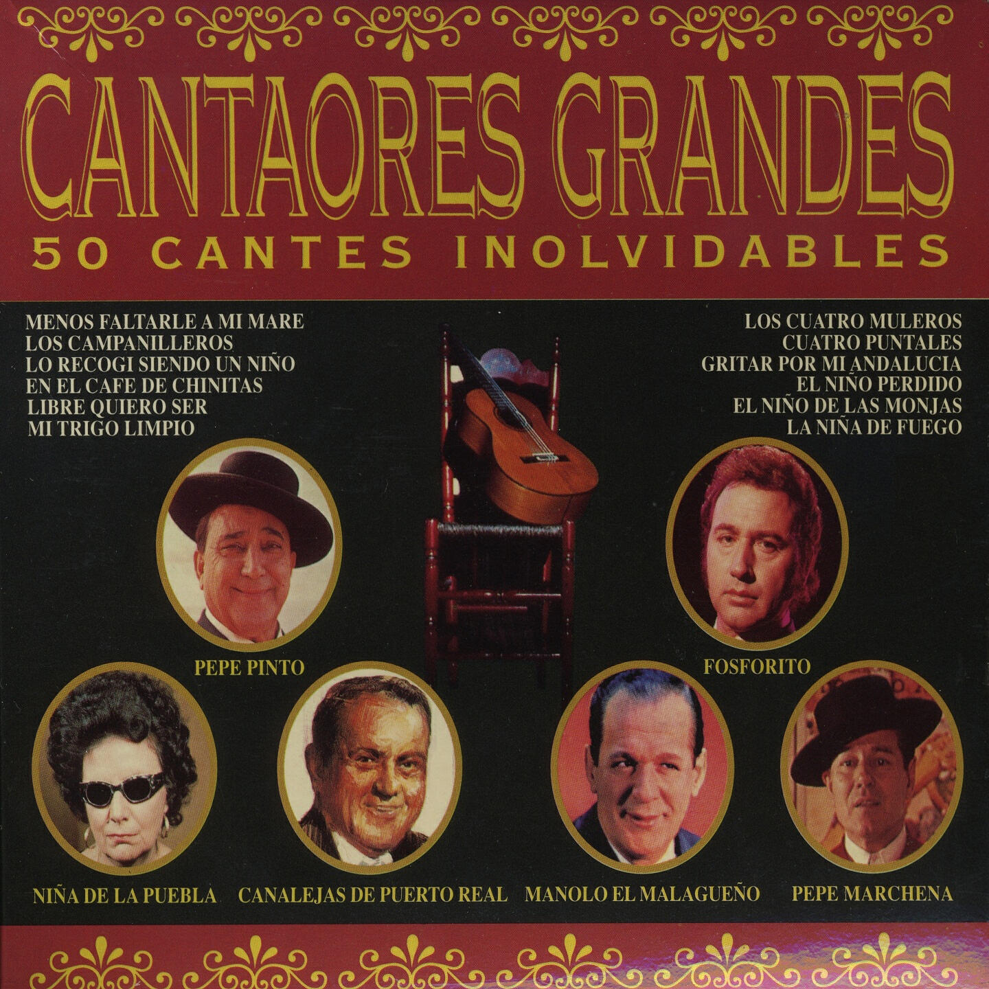 Релиз Cantaores Grandes-50 Cantes Inolvidables