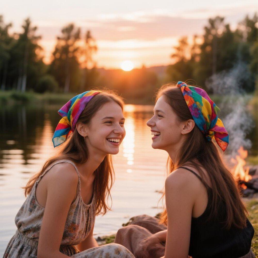 Релиз Наташка с Машкой у костра