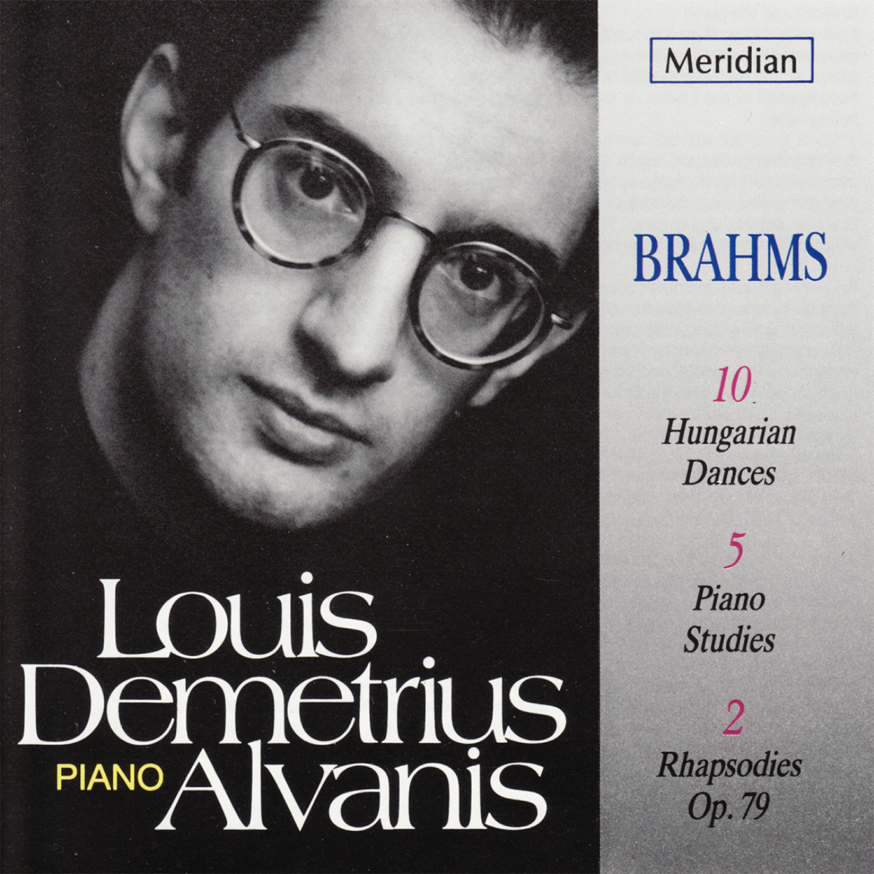 Релиз Louis Demetrius Alvanis Plays Brahms