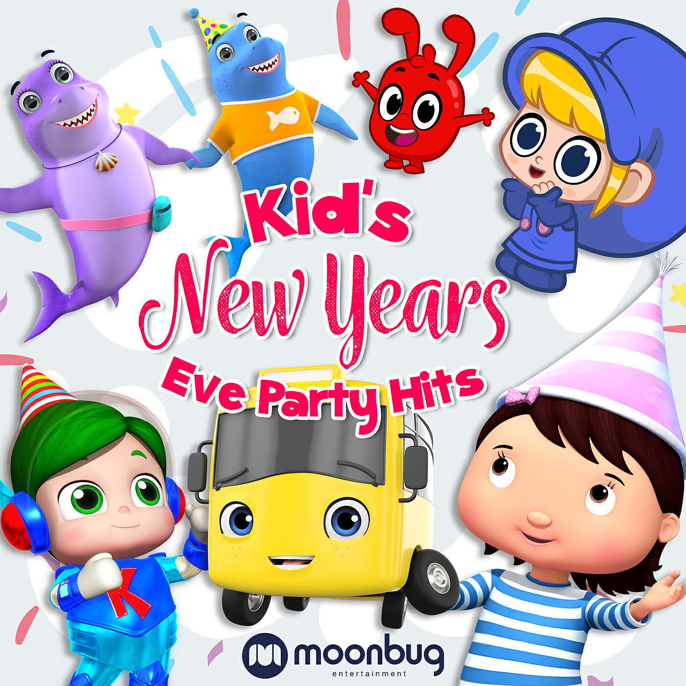 Релиз Kid's New Years Eve Party Hits - Moonbug Kids
