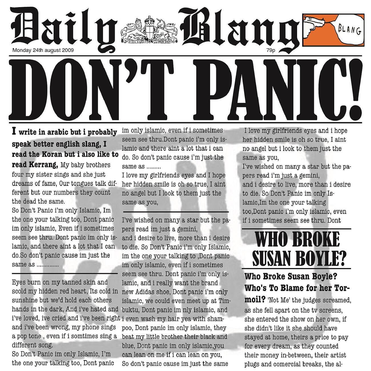 Релиз Don't Panic