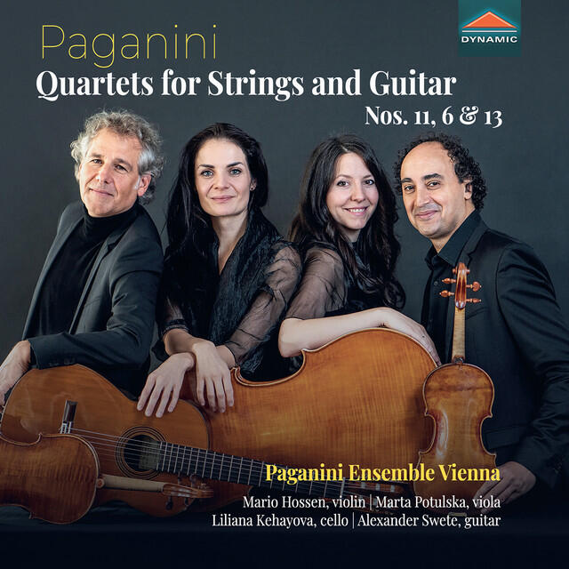 Релиз Paganini: Guitar Quartets Nos. 11, 6 & 13