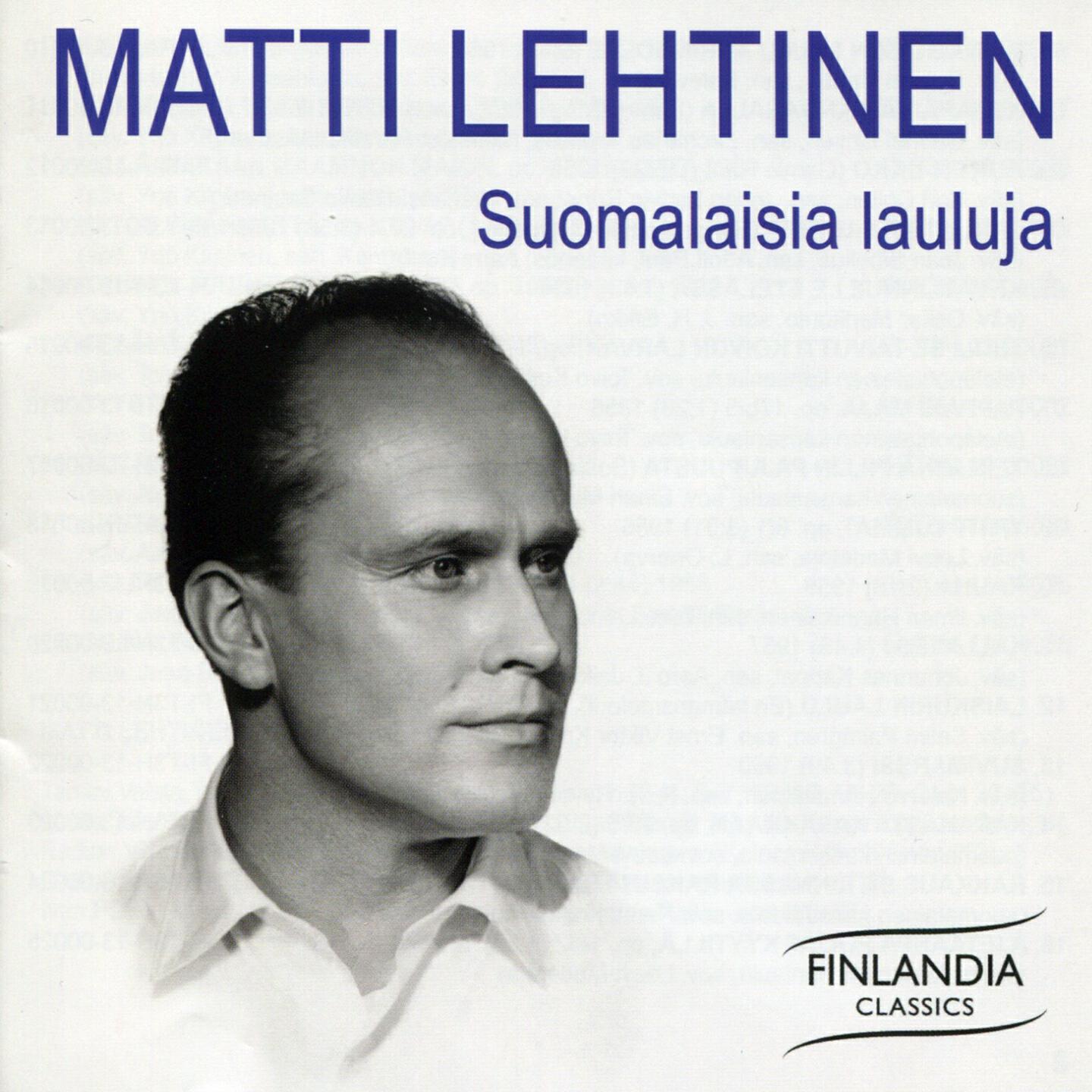 Релиз Suomalaisia lauluja